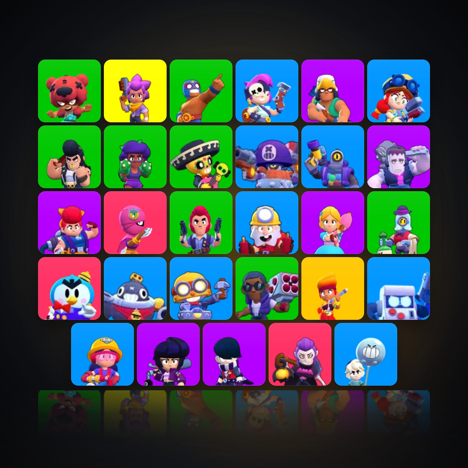 29 Brawlers | 6.3K Trophies — HabibiAccounts