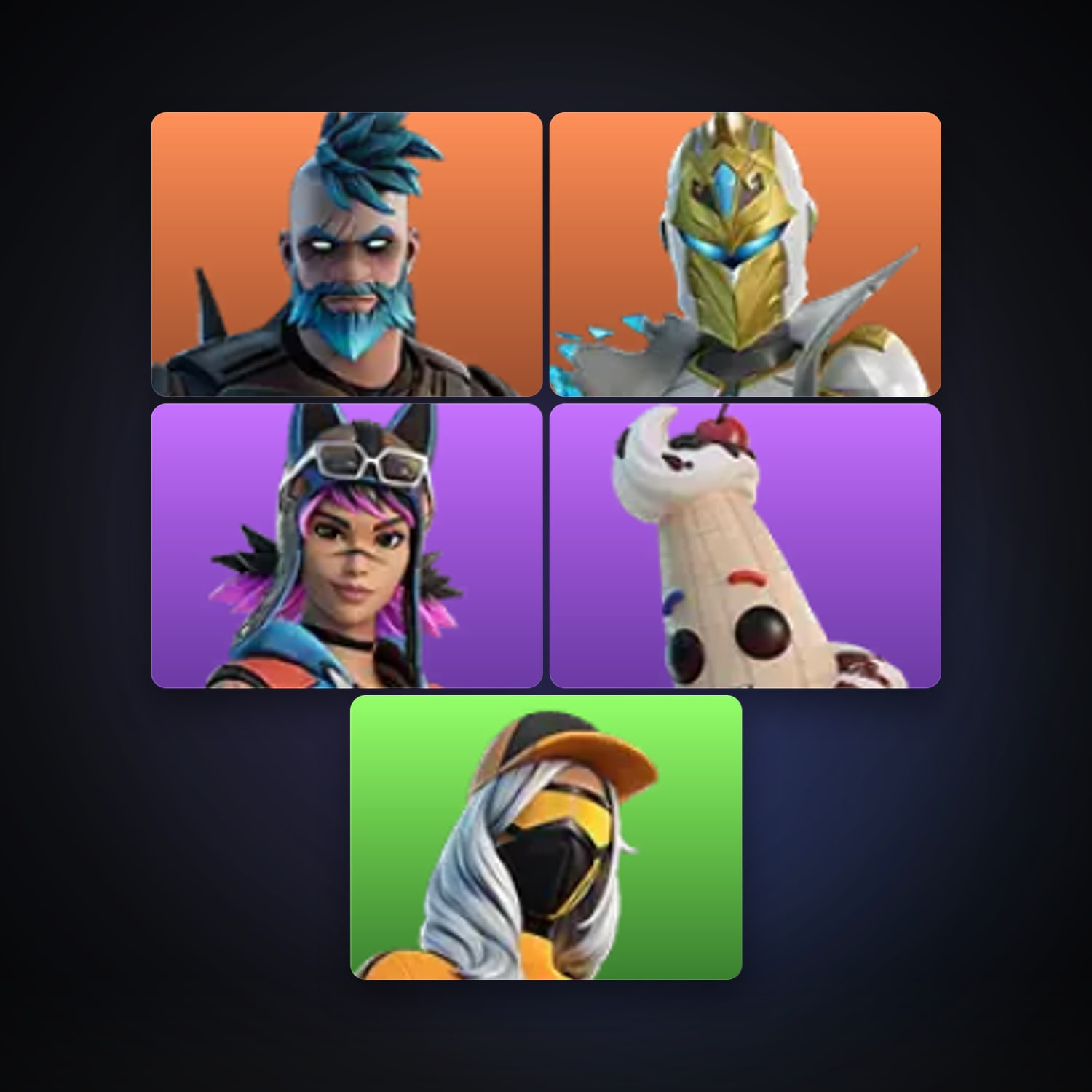 Fortnite | 5 Skins | 150 V-Bucks | Level 192 | 12 Wins — HabibiAccounts
