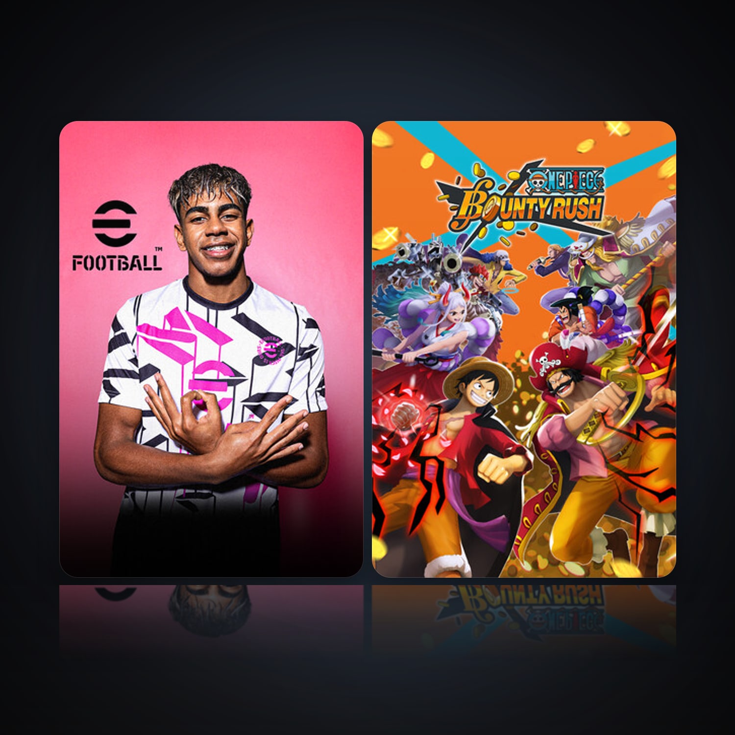 eFootball 2024 & ONE PIECE Bounty Rush — HabibiAccounts