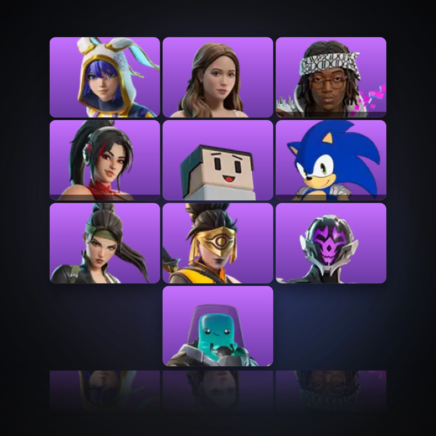 Fortnite | 10 Skins | 900 V-Bucks | Level 21 — HabibiAccounts