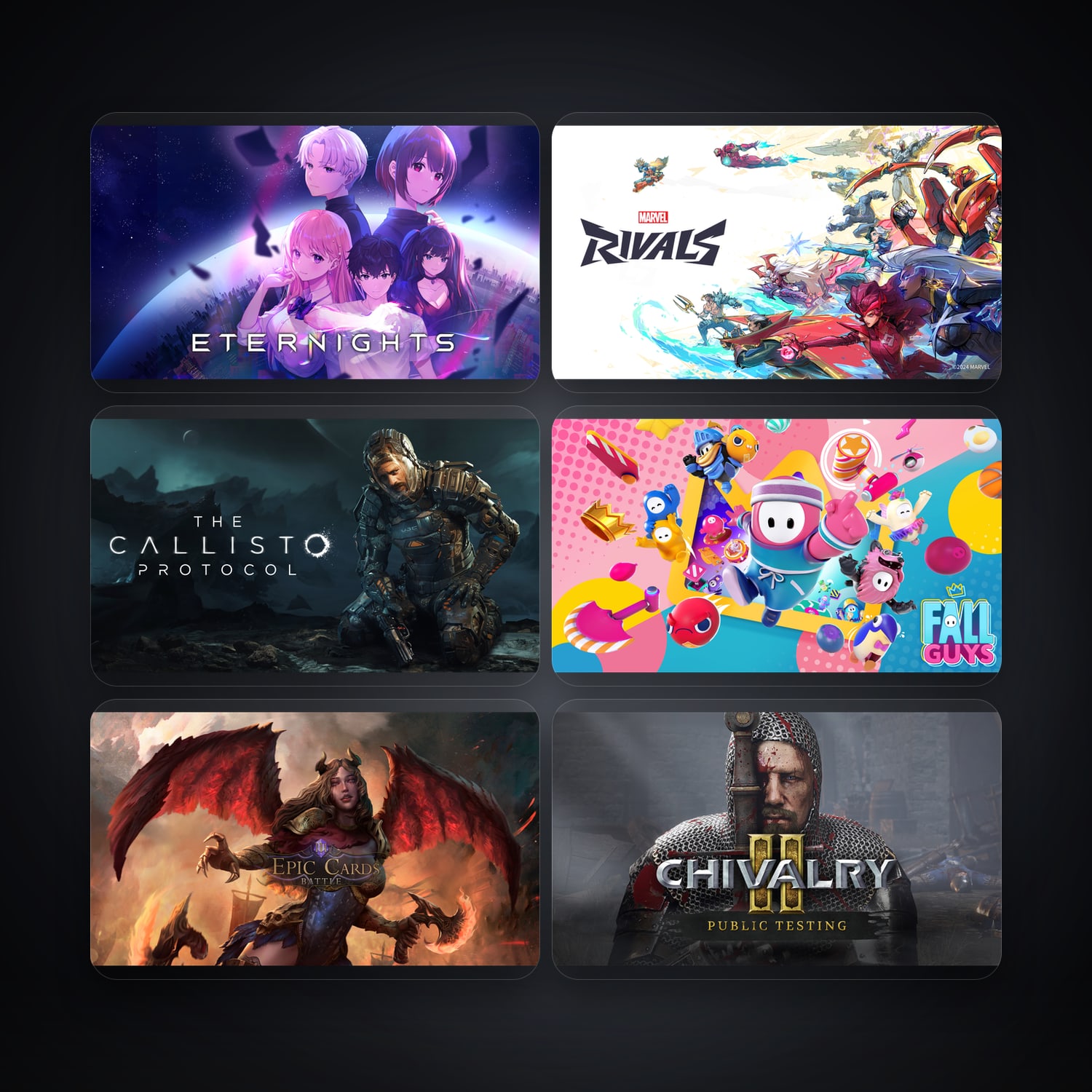 Eternights & Marvel Rivals | 11 Games — HabibiAccounts