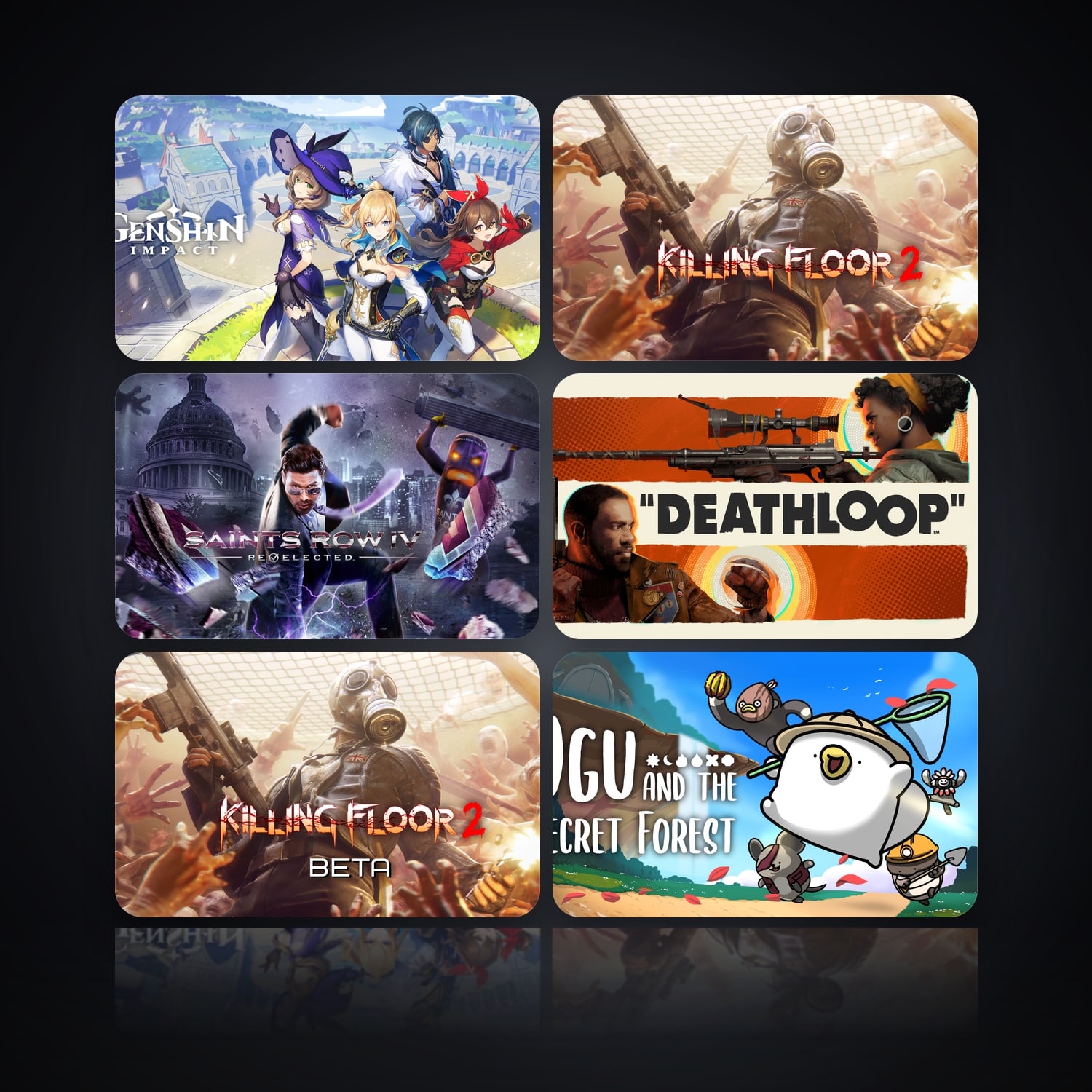 Genshin Impact & Killing Floor 2 | 11 Games — HabibiAccounts