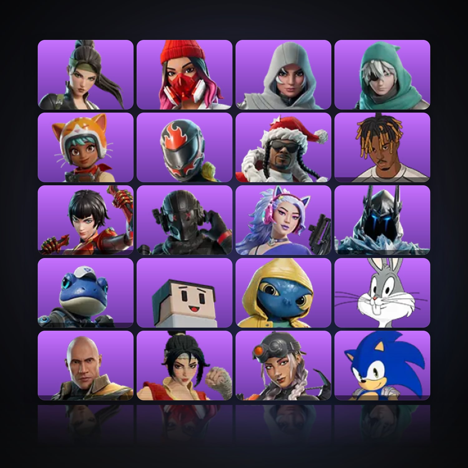 Fortnite | 21 Skins | 1.1K V-Bucks | Level 964 | 44 Wins — HabibiAccounts