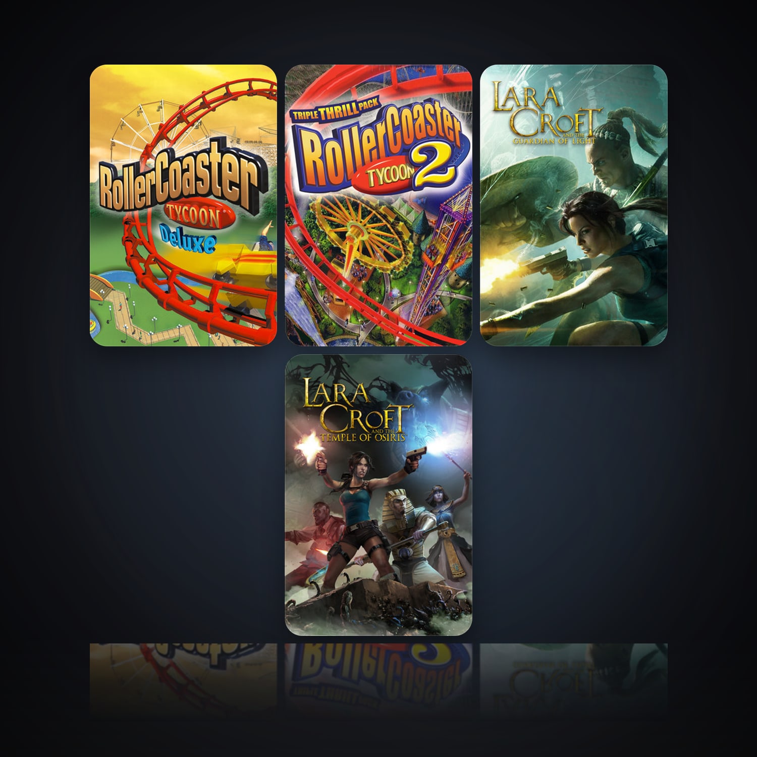 RollerCoaster Tycoon: Deluxe & RollerCoaster Tycoon 2: Triple Thrill Pack | 10 Games | Clean — HabibiAccounts