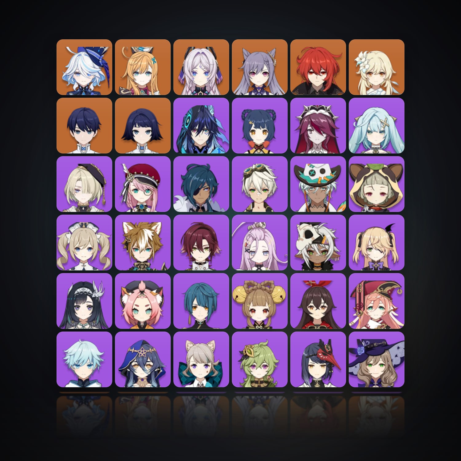 Genshin Impact | AR 54 | 44 Chars | 5× 5★ — HabibiAccounts