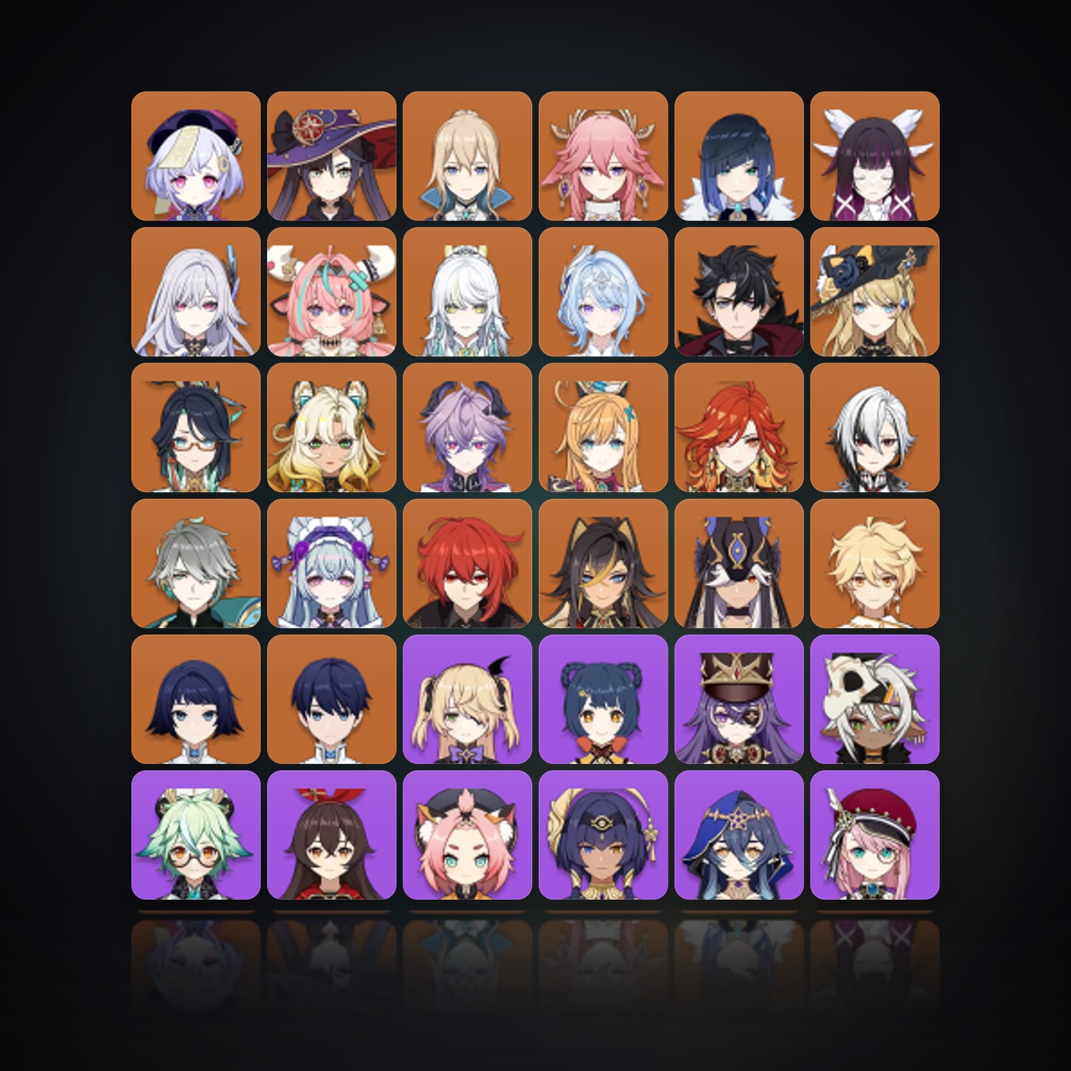 Genshin Impact | AR 59 | 76 Chars | 23× 5★ — HabibiAccounts