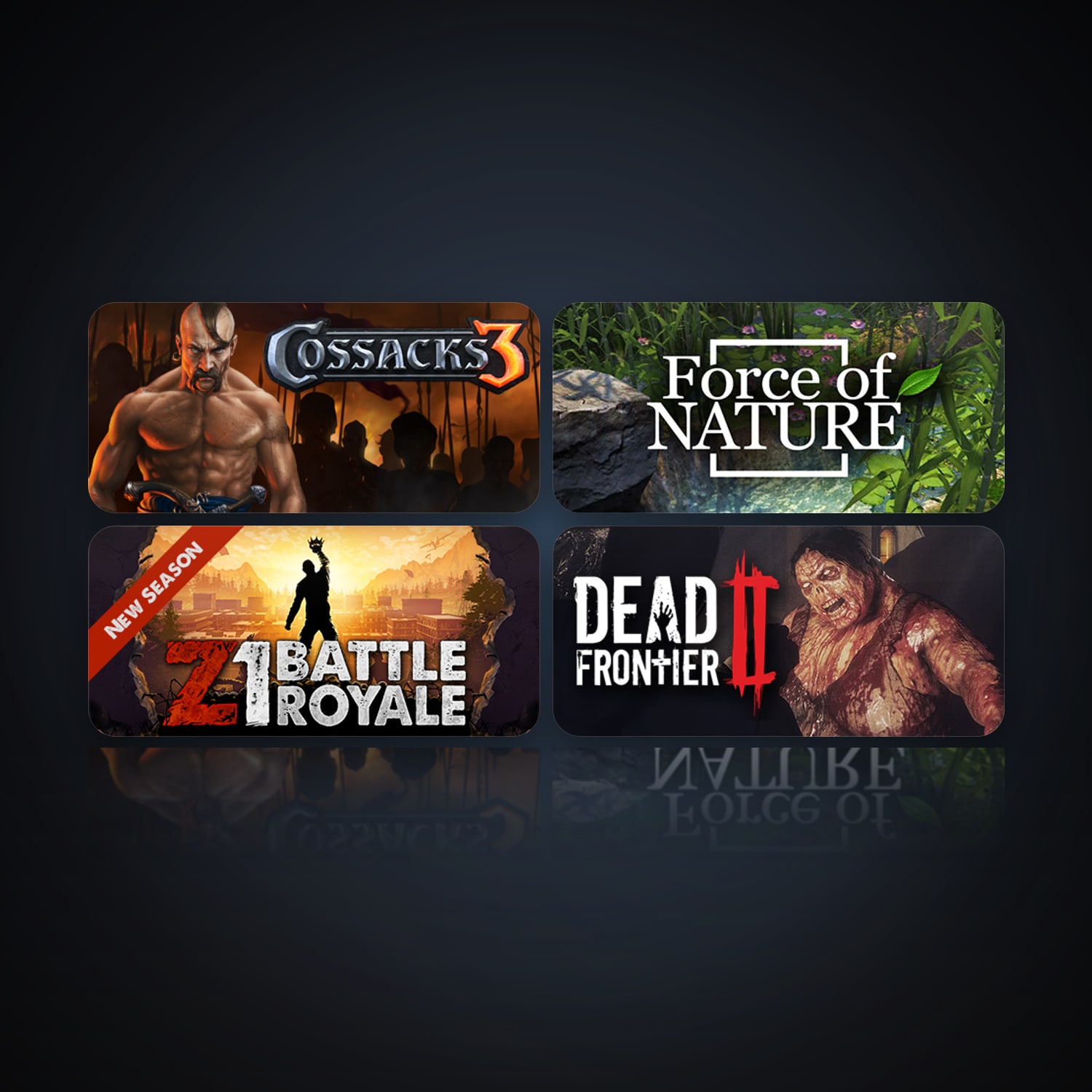 هالحساب ستيم فلين، Company of Heroes 2 وCossacks 3، 12 لعبة، صامد واضح — HabibiAccounts