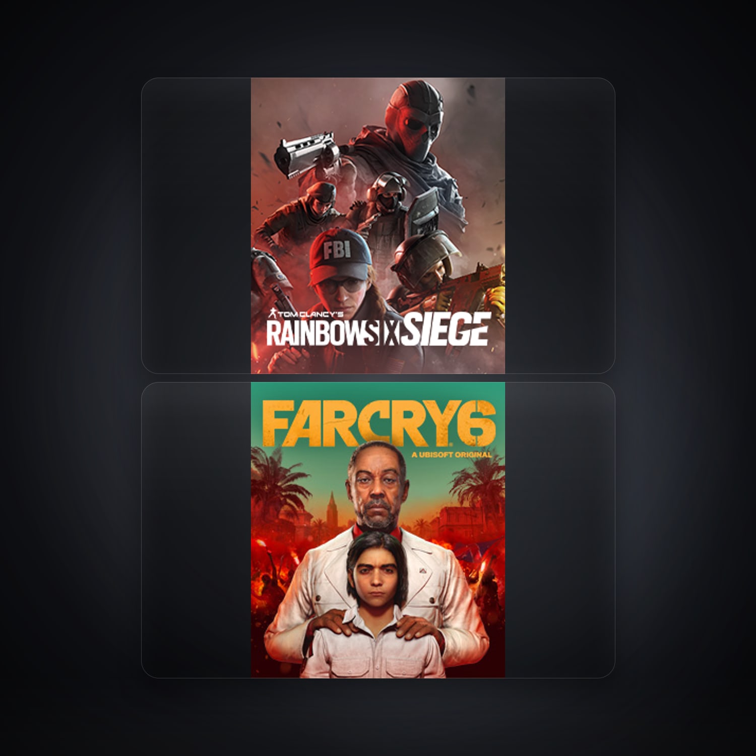 Tom Clancy's Rainbow Six Siege & Far Cry 6 | 2 Games — HabibiAccounts