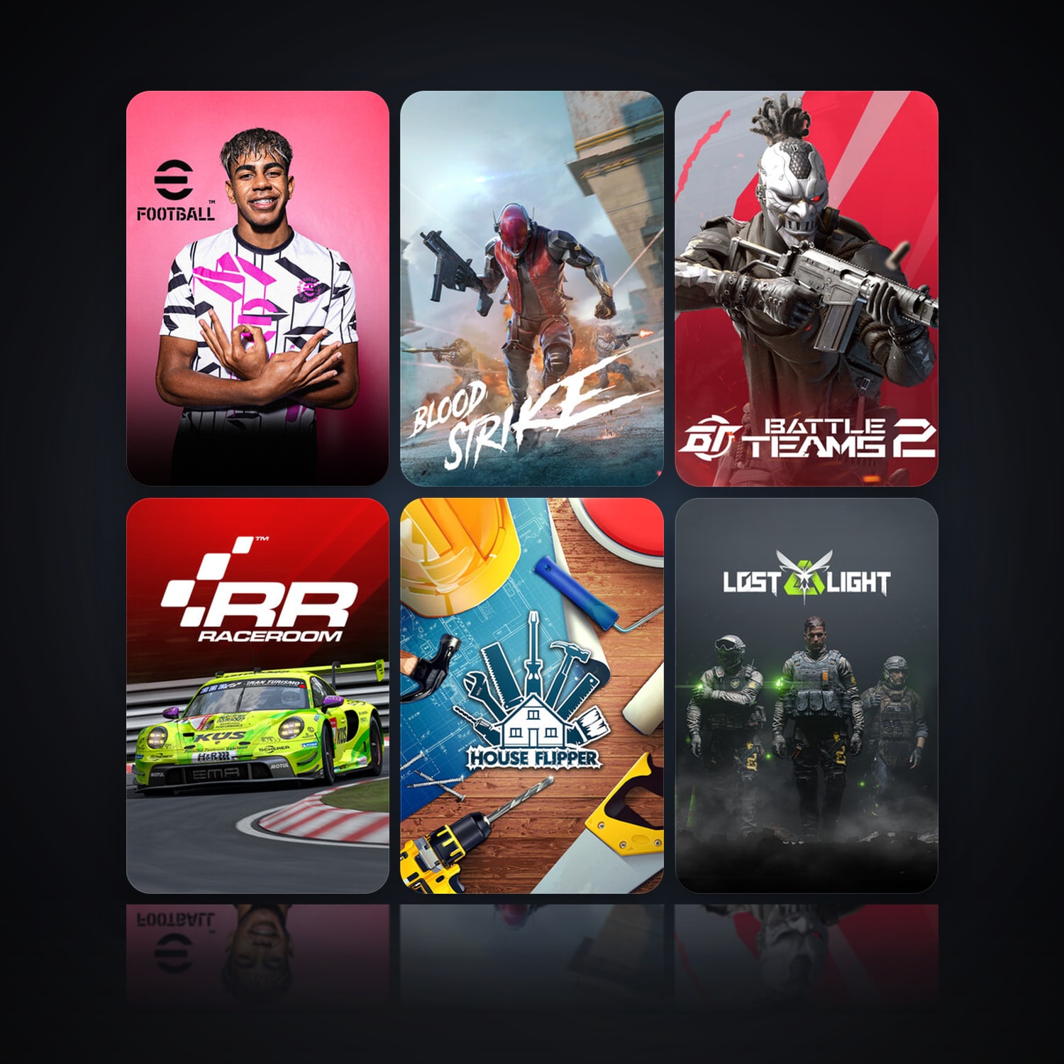 هالحساب ستيم فلين، RaceRoom Racing Experience وHouse Flipper، 18 لعبة، صامد واضح — HabibiAccounts