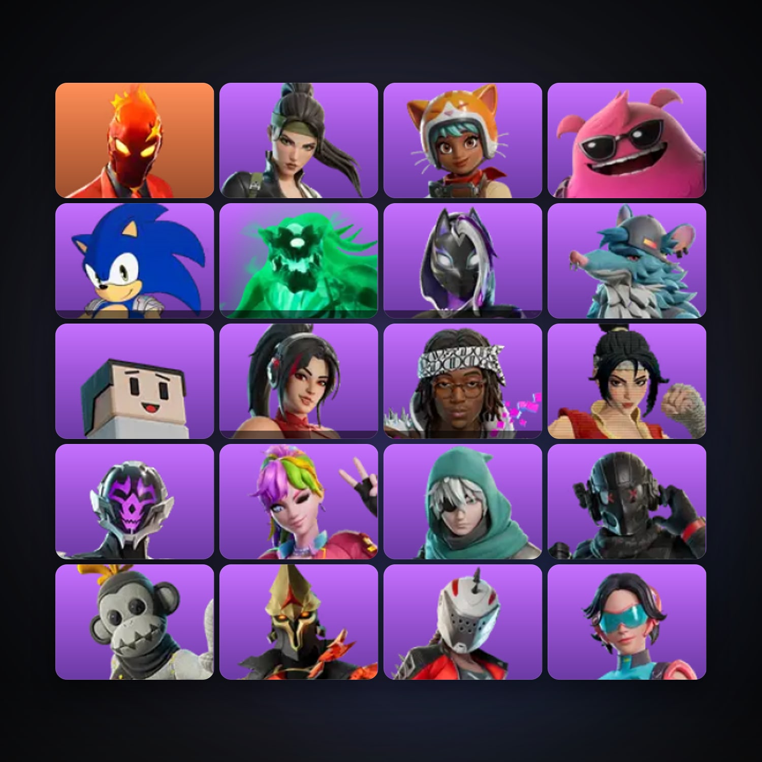 Fortnite | 22 Skins | 1.3K V-Bucks | Level 236 | 33 Wins — HabibiAccounts