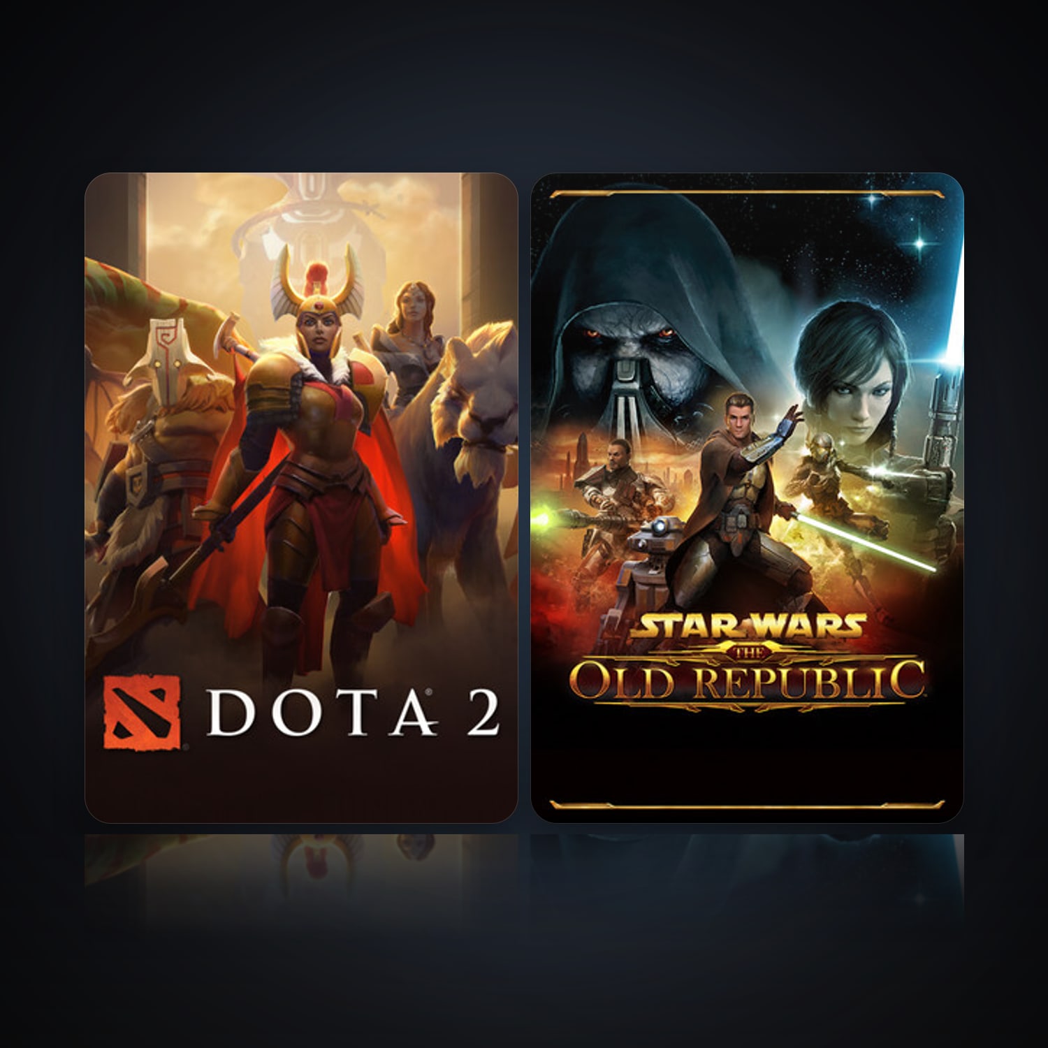 Dota 2 & STAR WARS: The Old Republic — HabibiAccounts