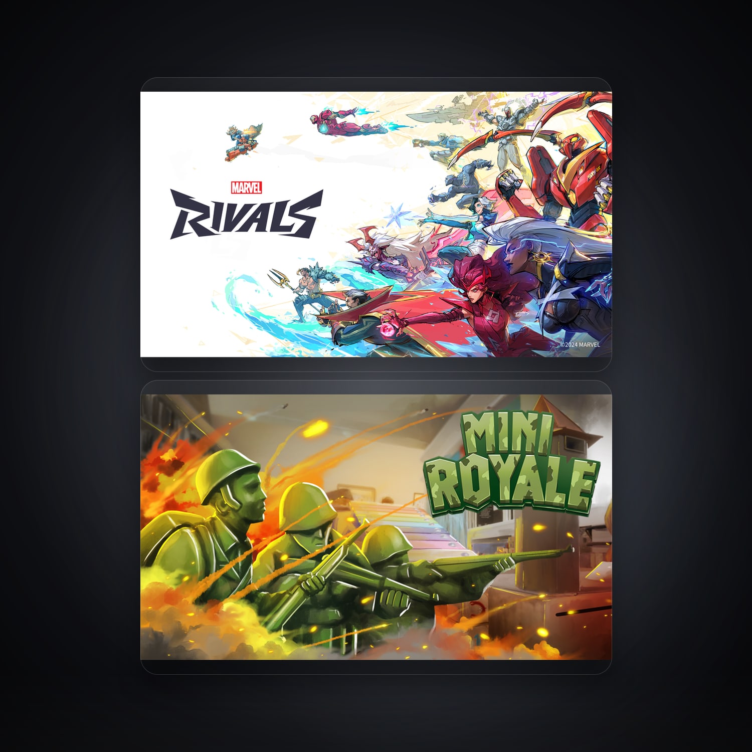 Marvel Rivals & Mini Royale | 2 Games — HabibiAccounts