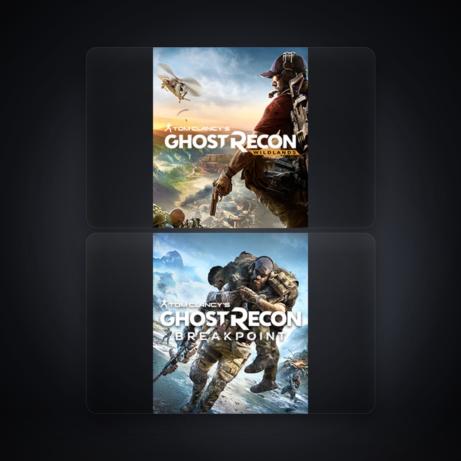 Tom Clancy's Ghost Recon Wildlands & Tom Clancy's Ghost Recon Breakpoint | 2 Games — HabibiAccounts