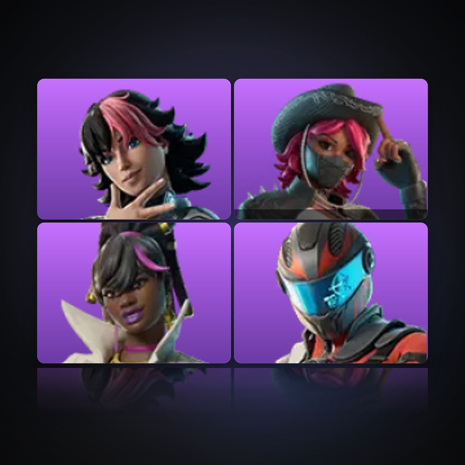 Fortnite | 4 Skins | 1.2K V-Bucks | Level 142 | 7 Wins — HabibiAccounts
