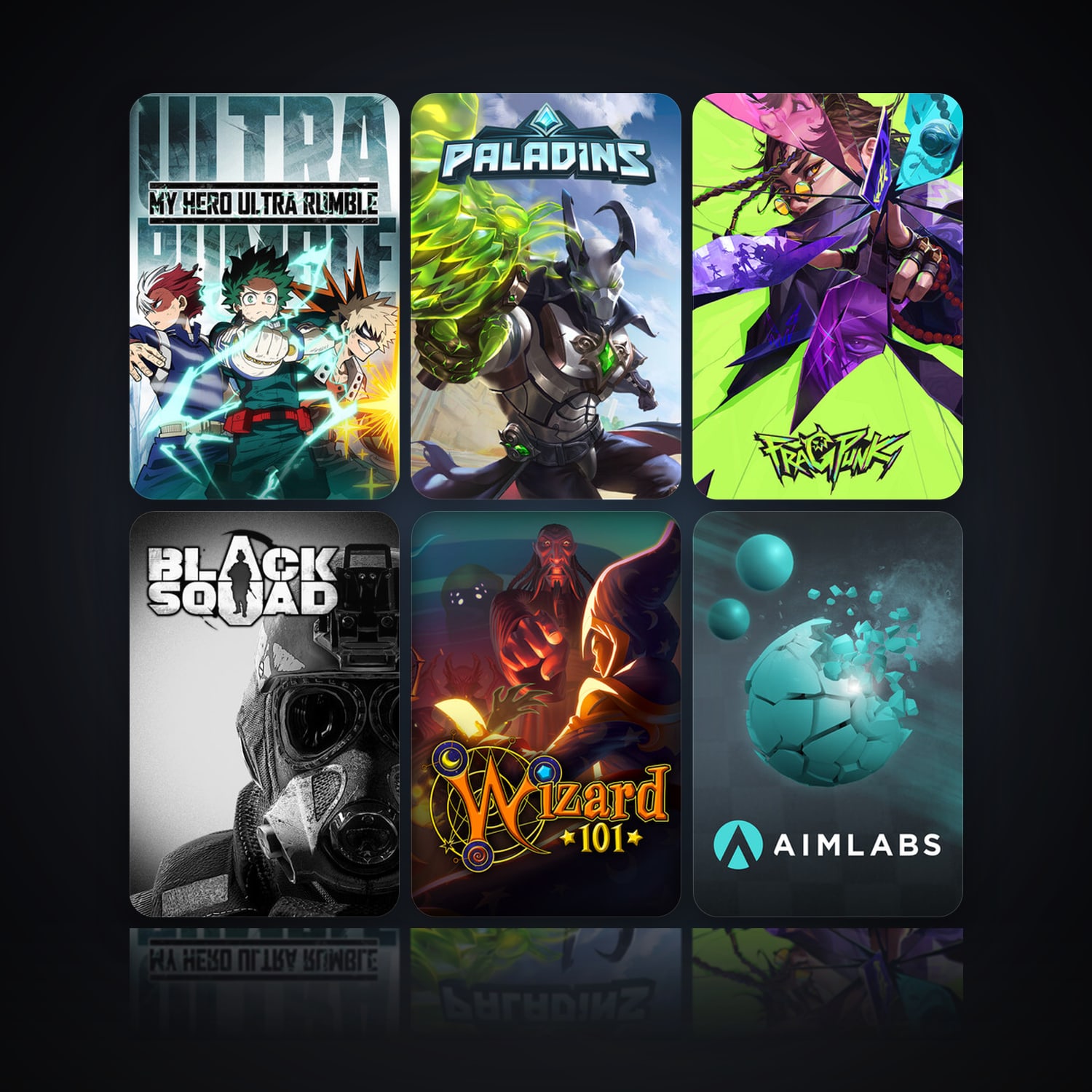 MY HERO ULTRA RUMBLE & Paladins | 24 Games | Clean — HabibiAccounts