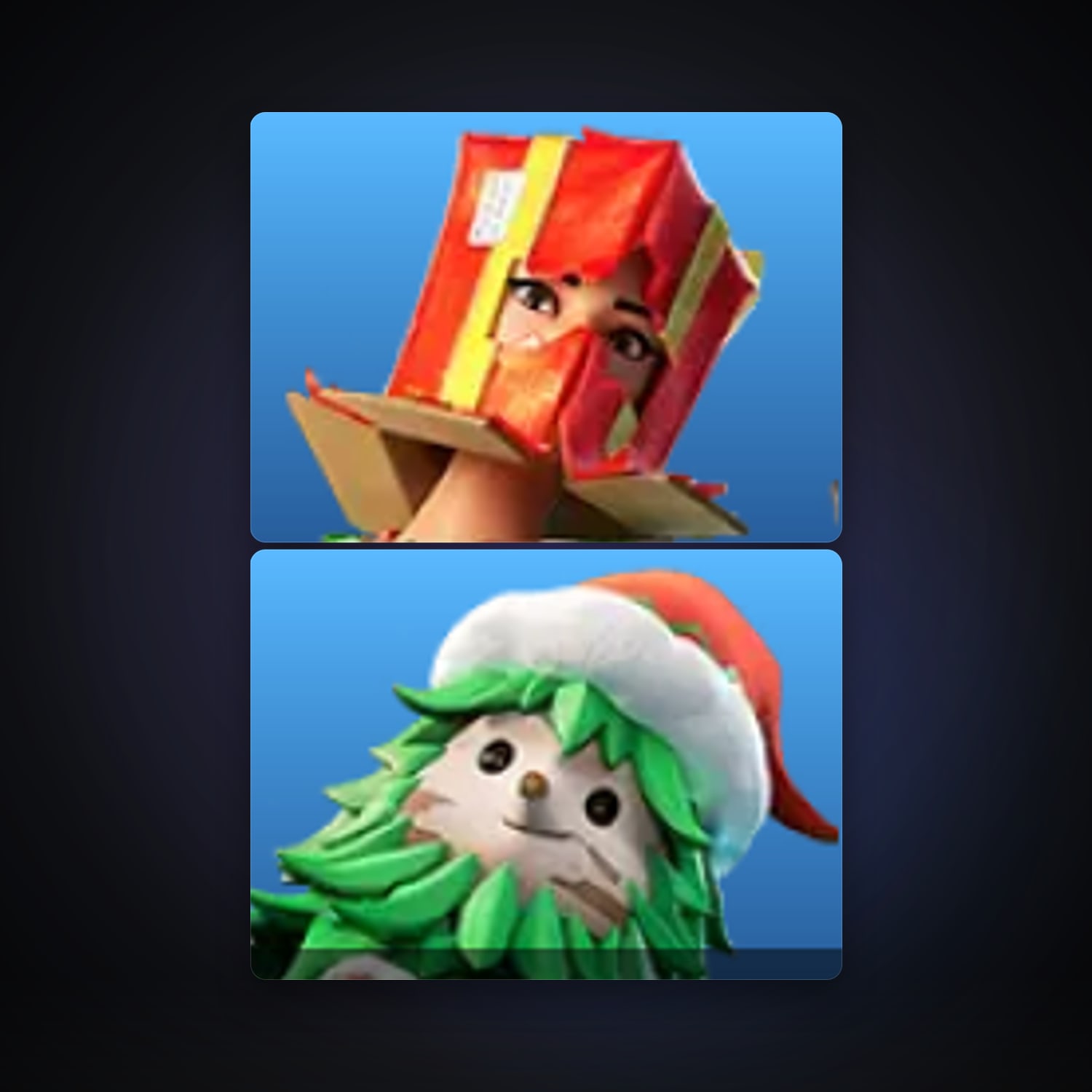 Fortnite locker — 2 skins — 100 V-Bucks — lvl 53 — HabibiAccounts