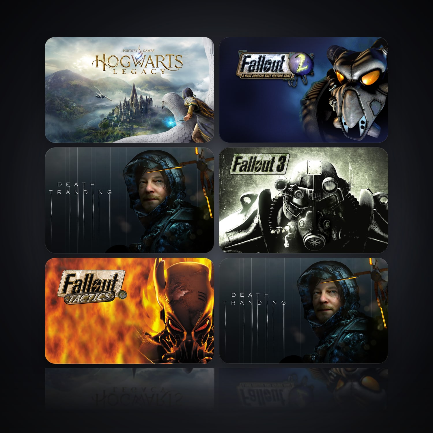 هالحساب إبك فيه Hogwarts Legacy وFallout 2: A Post Nuclear Role Playing Game، IT، 9 ألعاب — HabibiAccounts