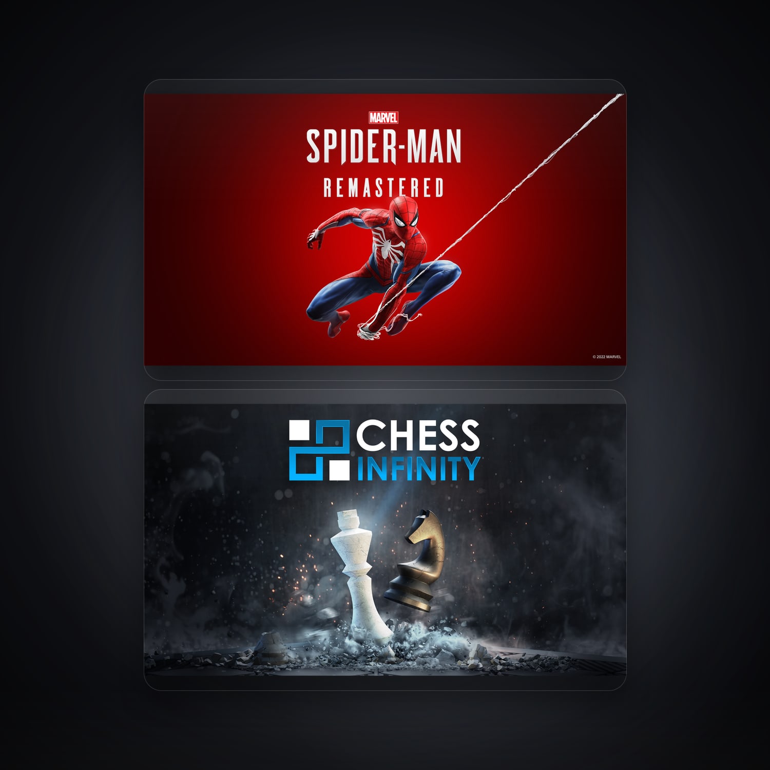 هالحساب إبك فيه Marvel's Spider-Man Remastered وChess Infinity، PS — HabibiAccounts