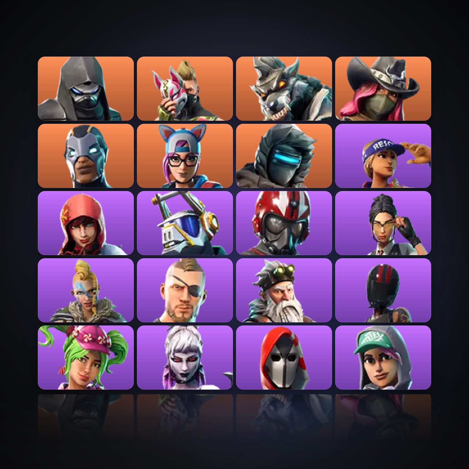 Fortnite | 25 Skins | 400 V-Bucks | Level 276 | 6 Wins — HabibiAccounts