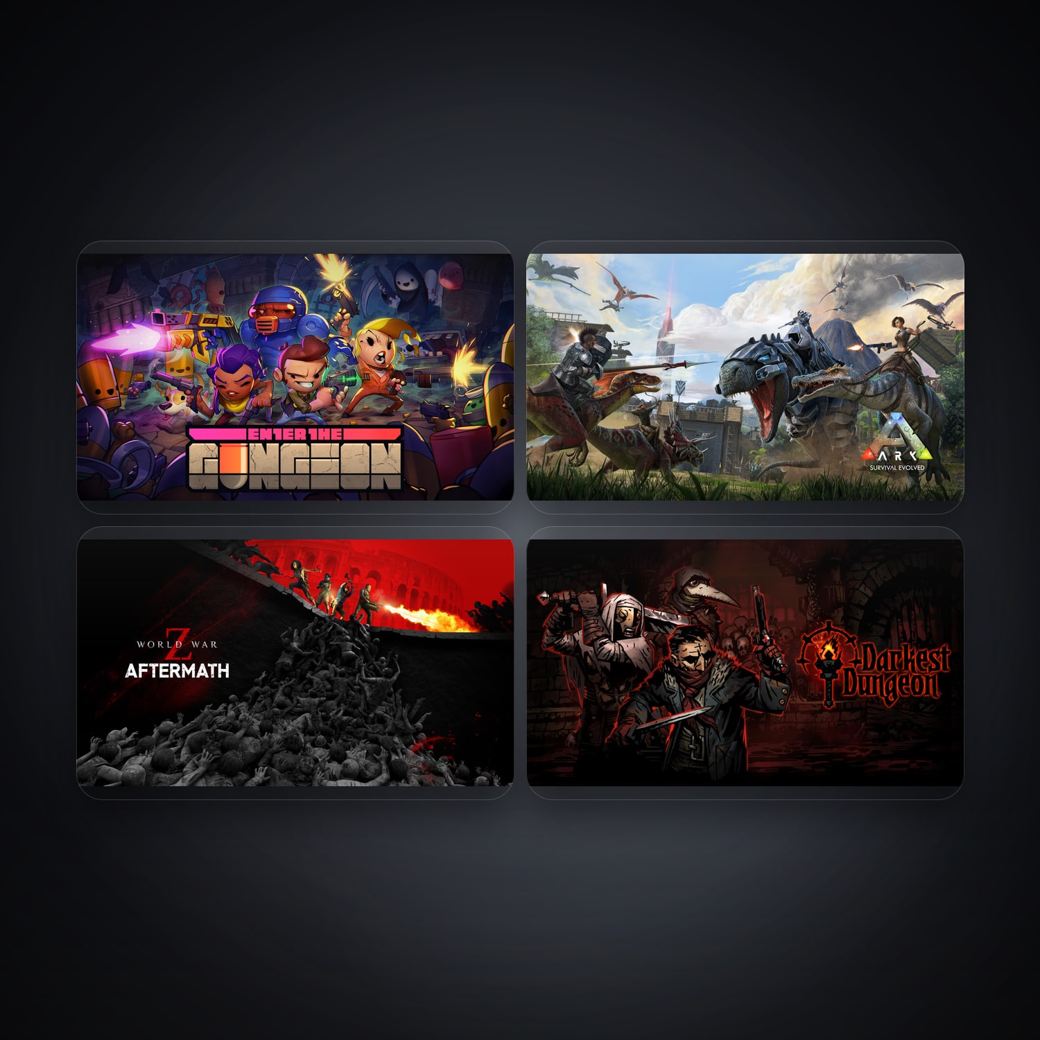 Enter the Gungeon & ARK: Survival Evolved | 4 Games — HabibiAccounts