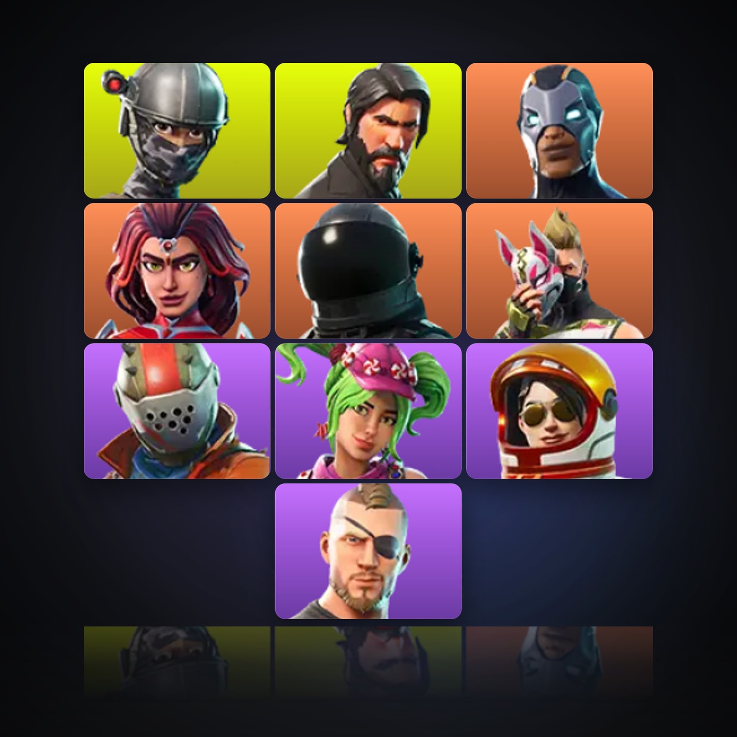 Fortnite | 15 Skins | 350 V-Bucks | Level 288 | 48 Wins — HabibiAccounts
