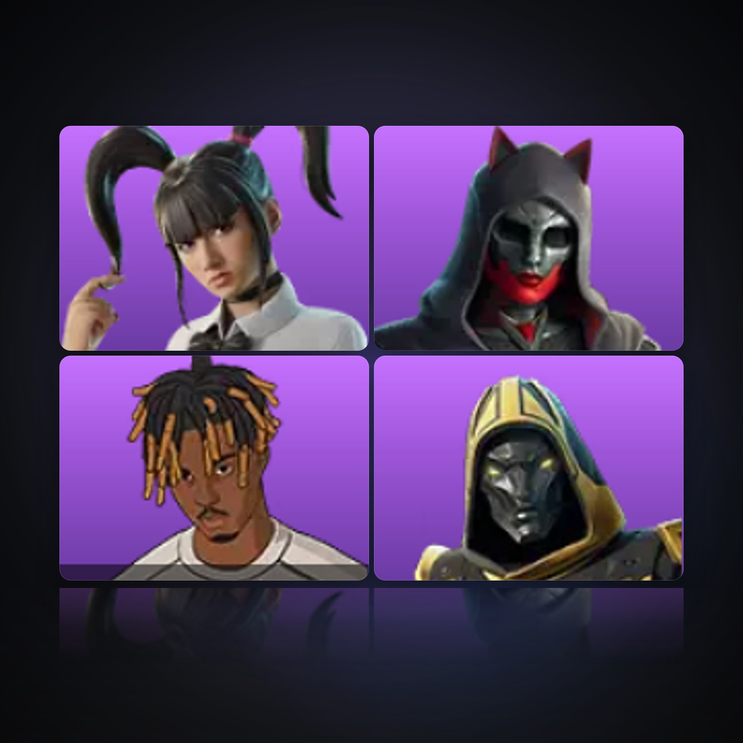 Fortnite | 4 Skins | 900 V-Bucks | Level 316 | 5 Wins — HabibiAccounts
