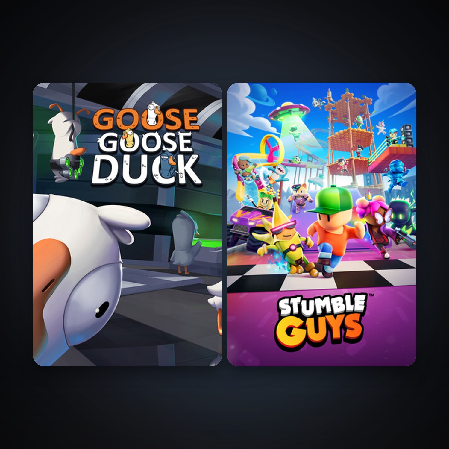 Goose Goose Duck + Stumble Guys, 7 games, clean — HabibiAccounts