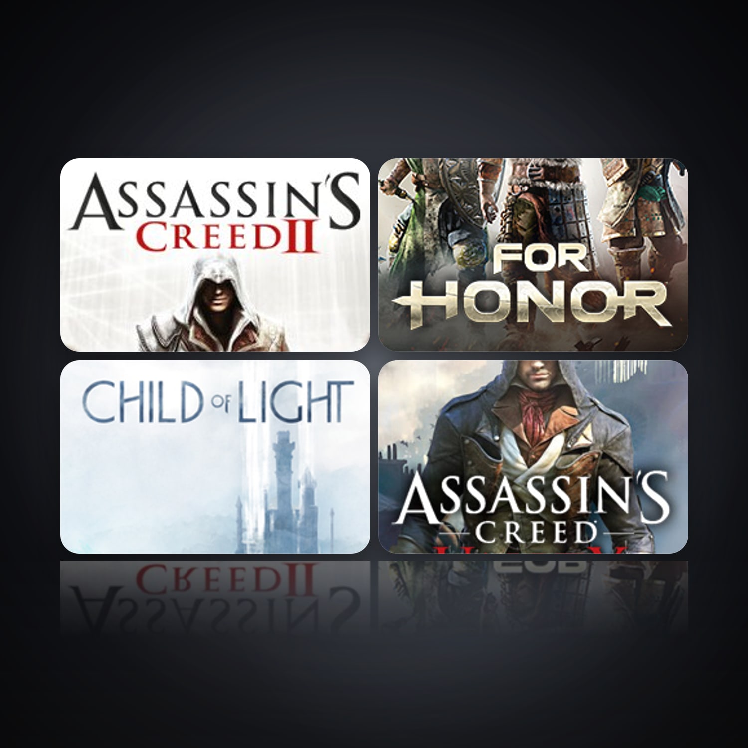 Assassin's Creed II & For Honor | 5 Games — HabibiAccounts