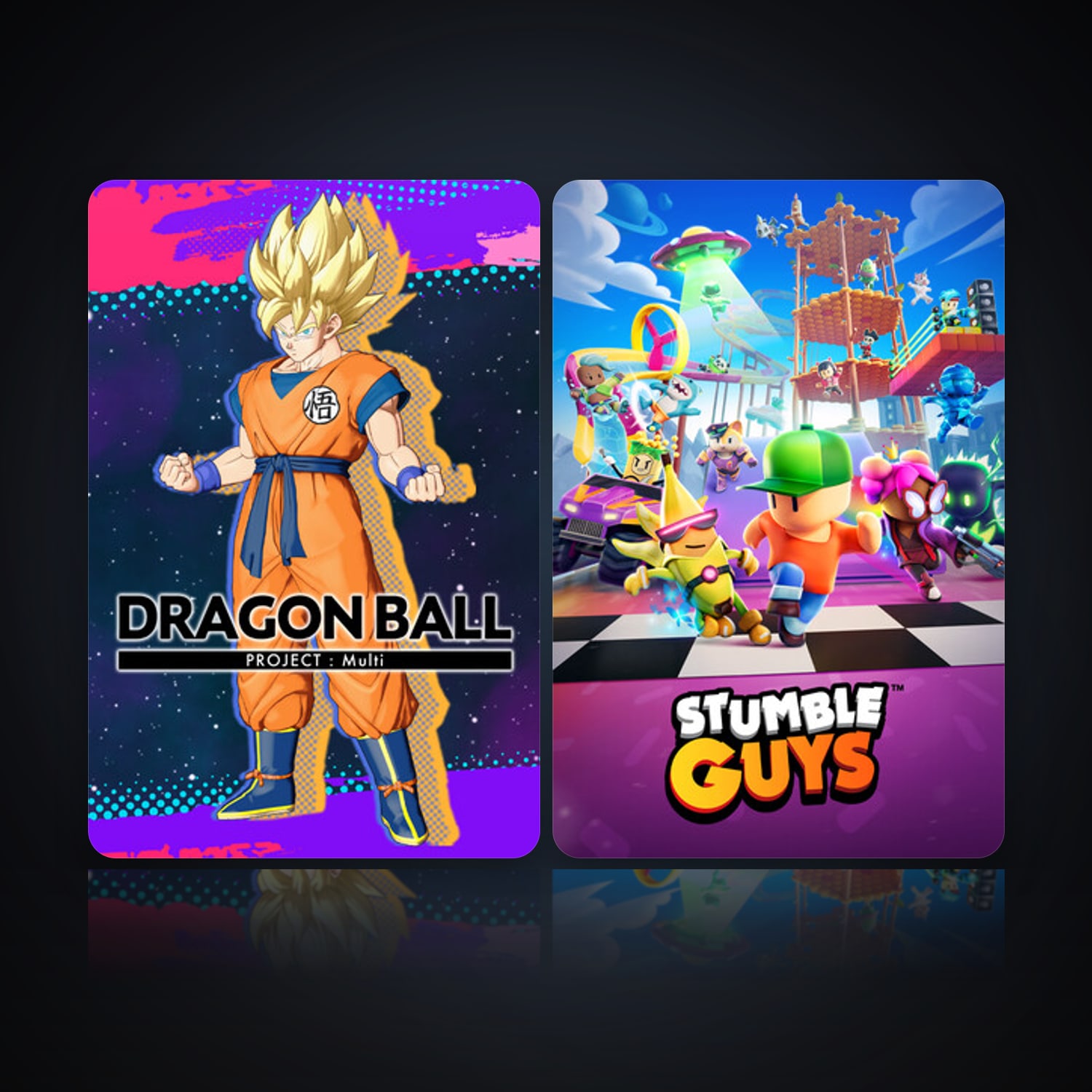 DRAGON BALL GEKISHIN SQUADRA & Stumble Guys — HabibiAccounts