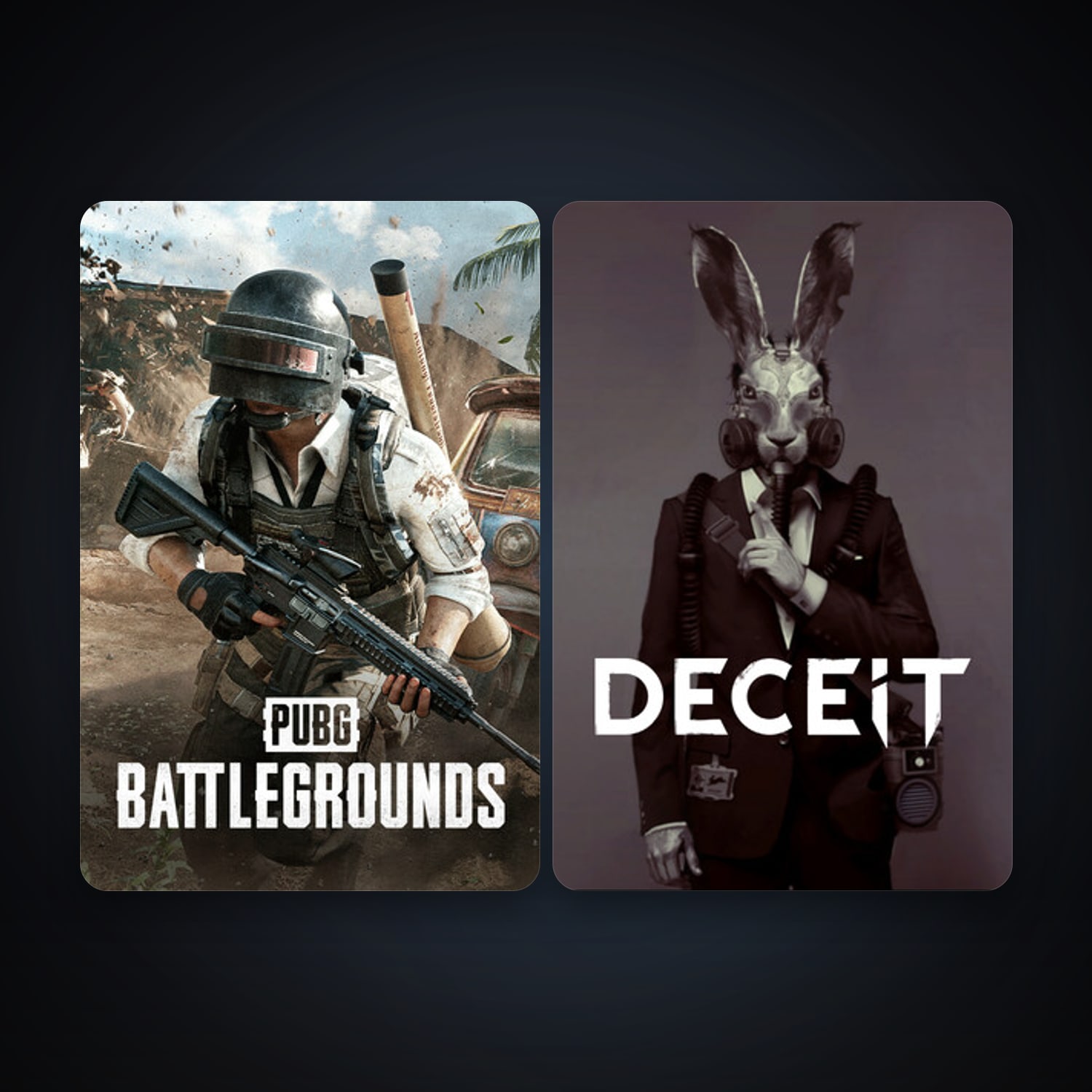 Deceit + PUBG: BATTLEGROUNDS, 3 games, clean — HabibiAccounts