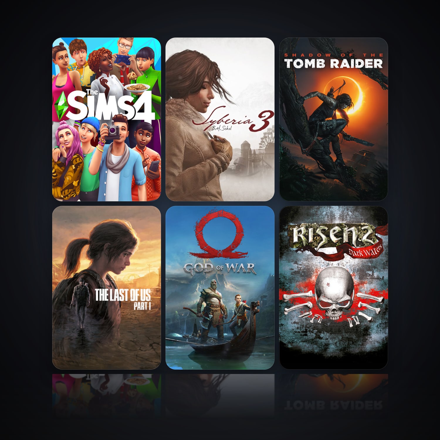 The Sims 4 & Syberia 3 | 15 Games | Clean — HabibiAccounts