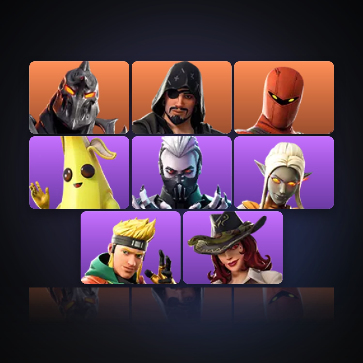 Fortnite | 8 Skins | 300 V-Bucks | Level 494 | 47 Wins — HabibiAccounts