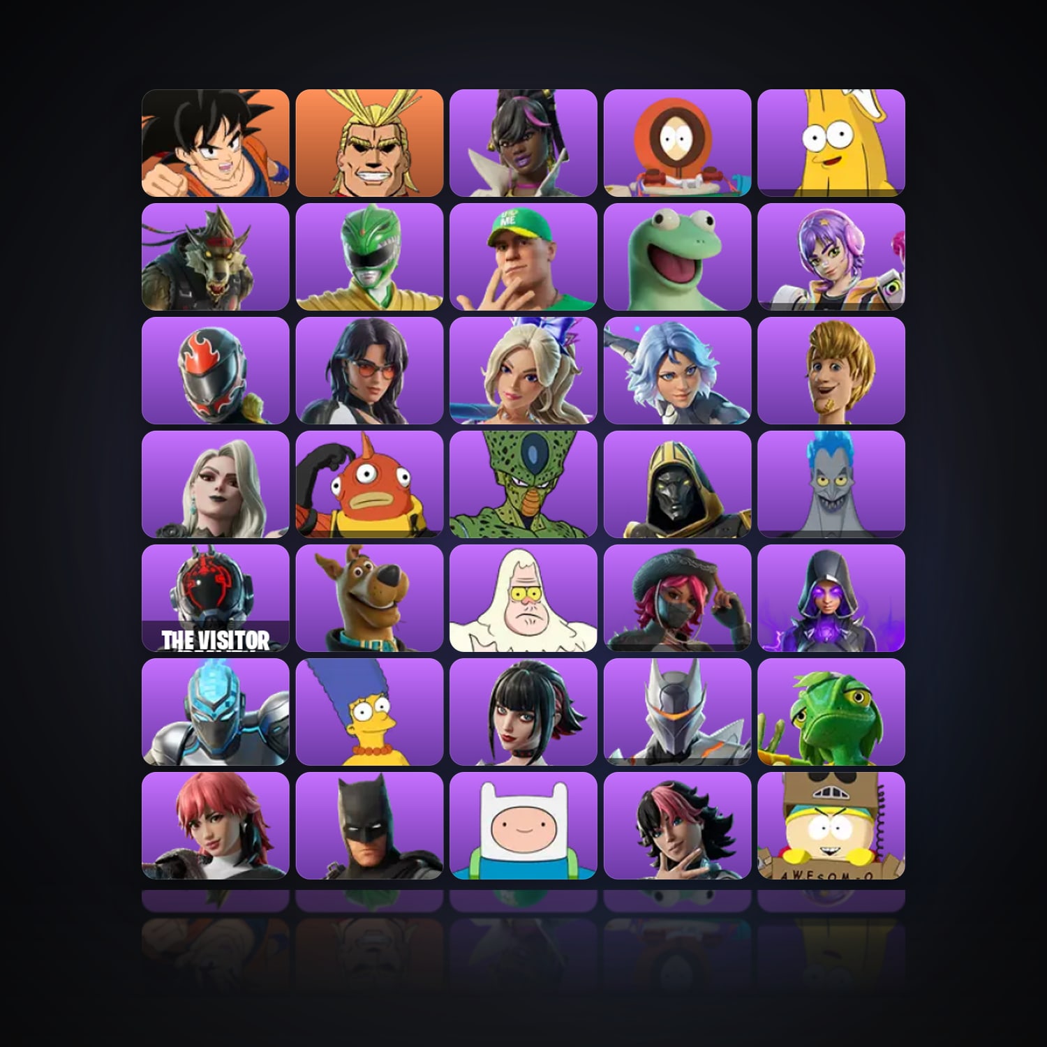 Fortnite | 96 Skins | 100 V-Bucks | Level 951 | 103 Wins — HabibiAccounts