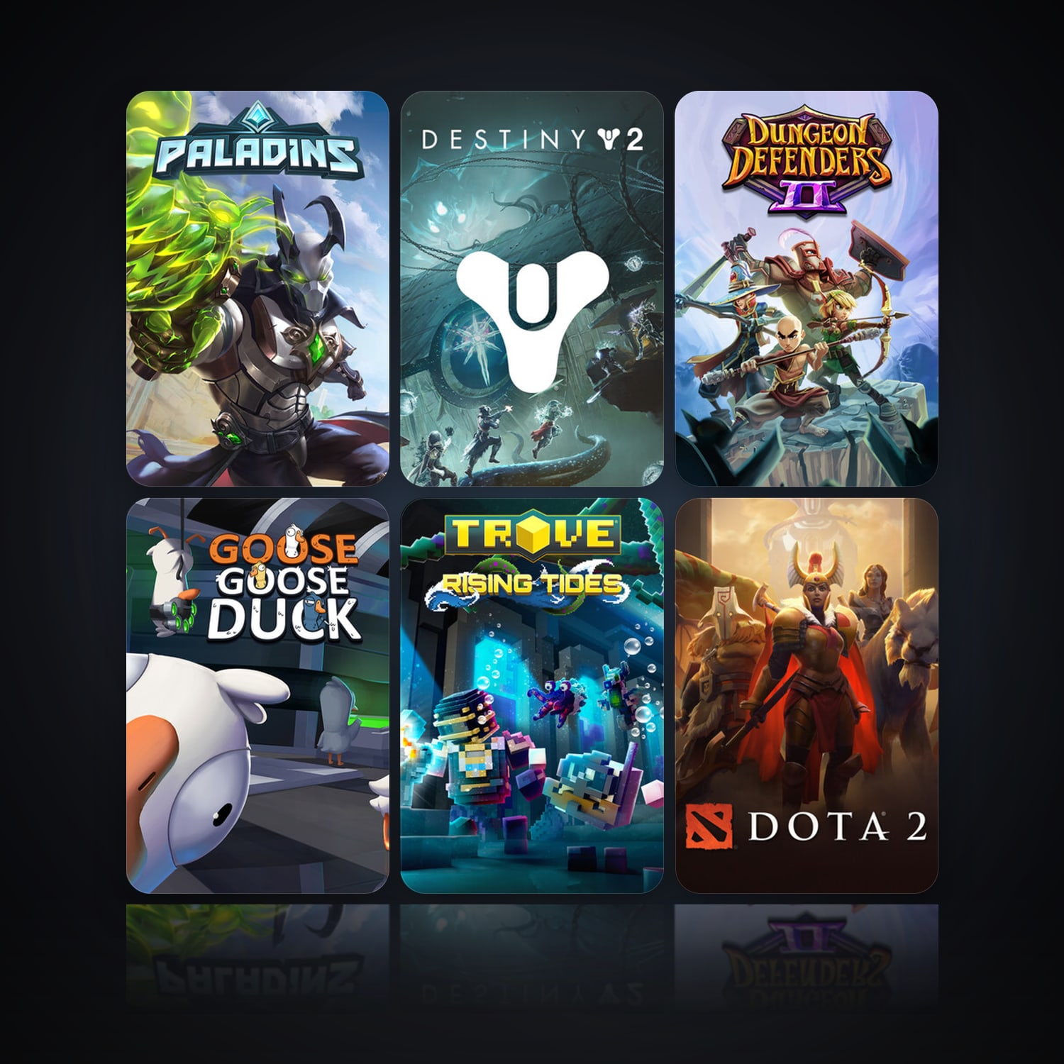 Paladins & Destiny 2 | 22 Games | Clean — HabibiAccounts