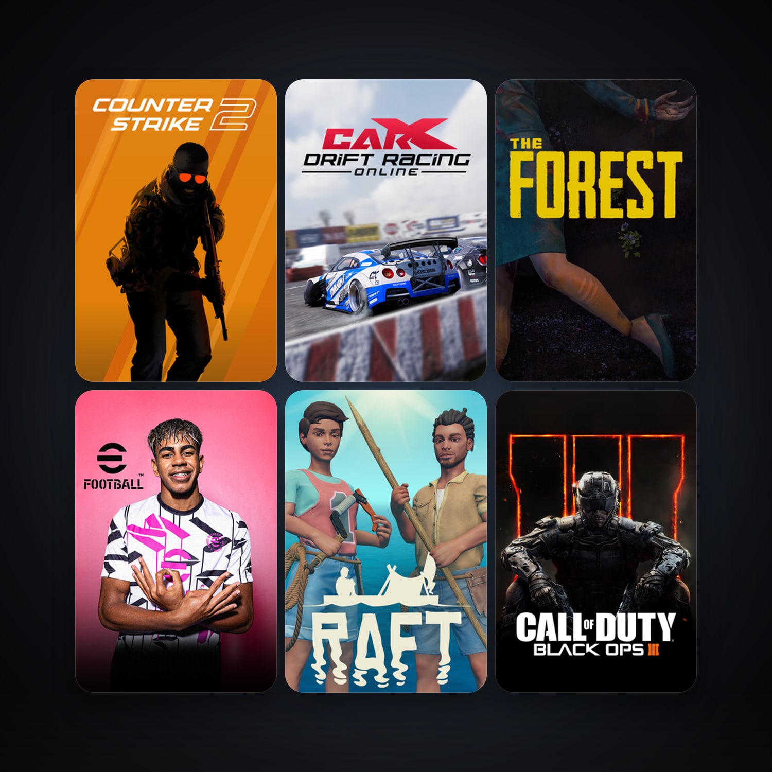 CS2 Prime + The Forest, 59 games, clean — HabibiAccounts