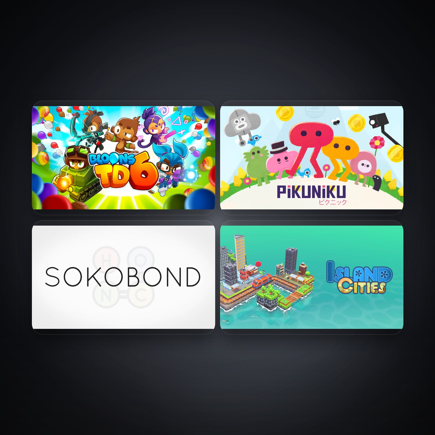 Bloons TD 6 & Pikuniku | 5 Games — HabibiAccounts