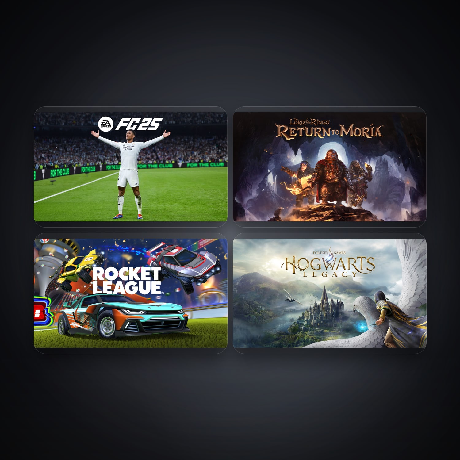 EA SPORTS FC 25 & The Lord of The Rings Return to Moria | 4 Games — HabibiAccounts