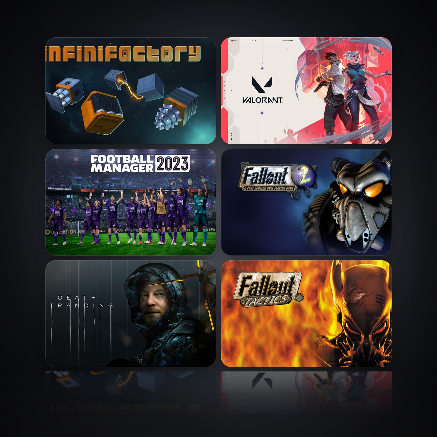 Infinifactory & VALORANT | 15 Games — HabibiAccounts