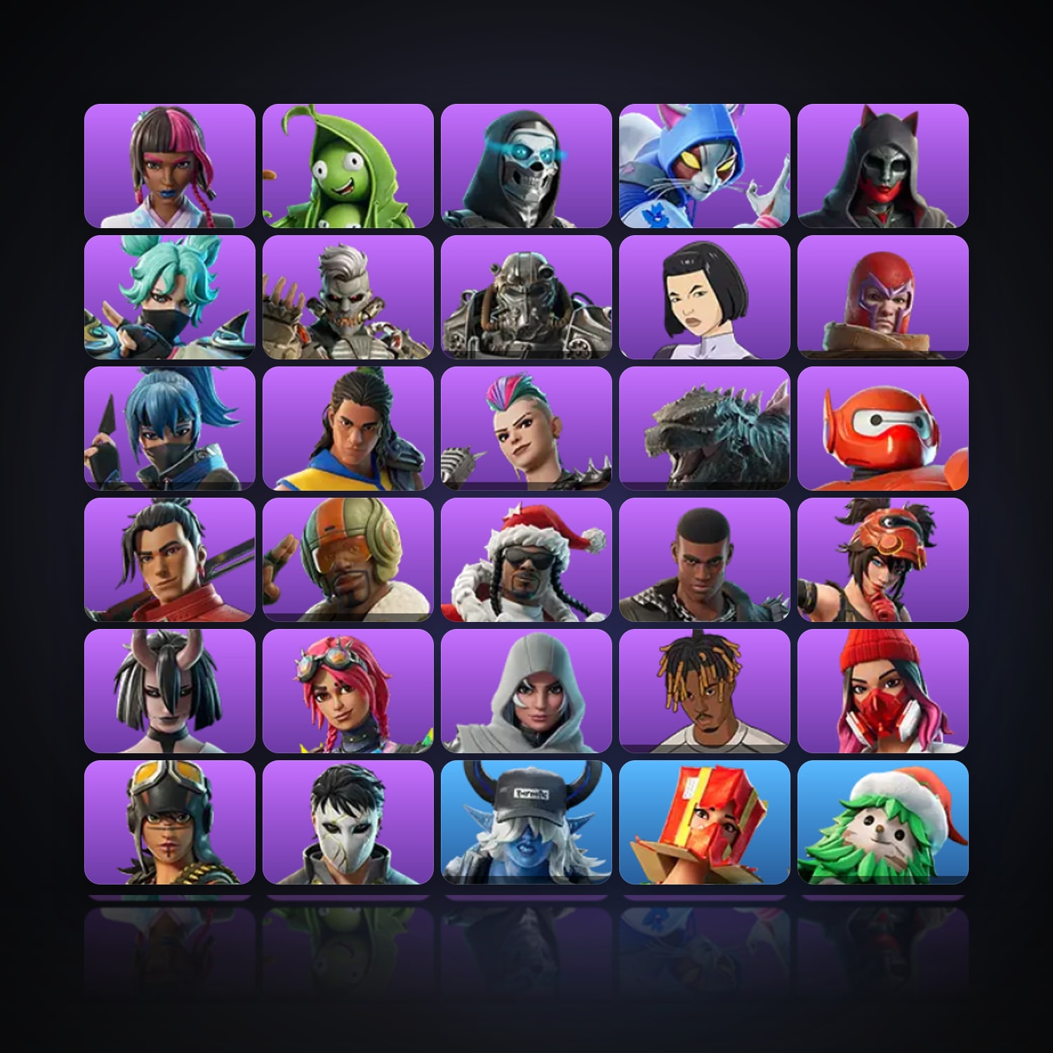 Fortnite | 34 Skins | Level 2103 | 117 Wins — HabibiAccounts
