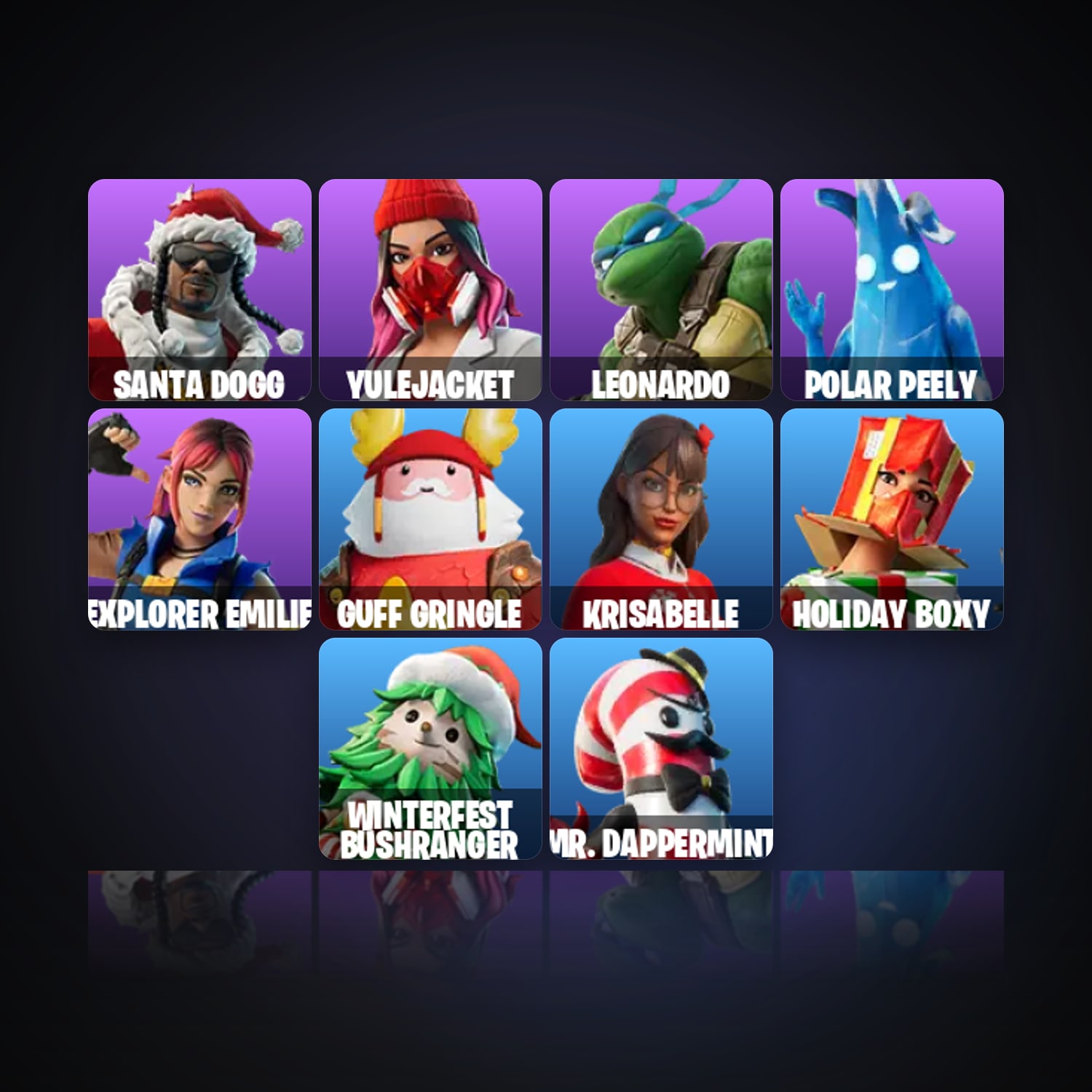Fortnite | 12 Skins | 900 V-Bucks | Level 514 | 40 Wins — HabibiAccounts