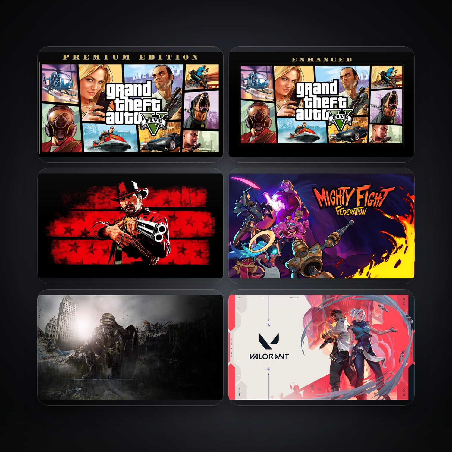 Grand Theft Auto V & Grand Theft Auto V Enhanced | 99 Games — HabibiAccounts