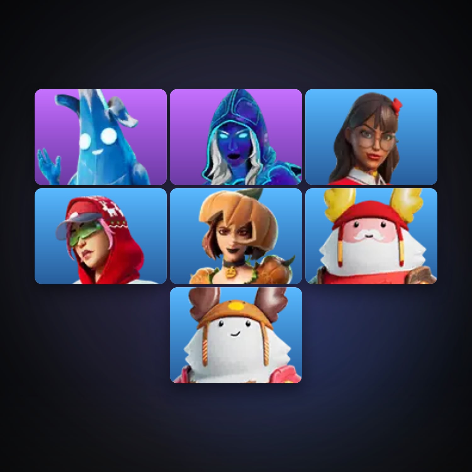 Fortnite | 7 Skins | 100 V-Bucks | Level 32 — HabibiAccounts