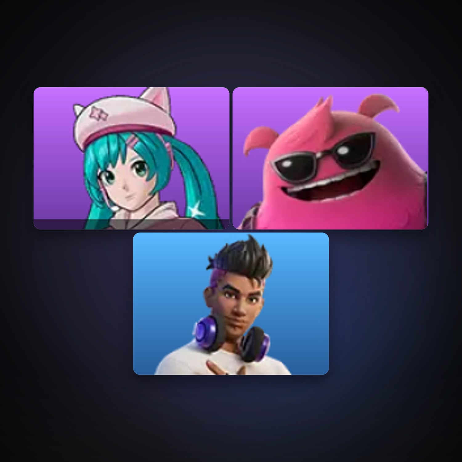 Fortnite | 3 Skins | 300 V-Bucks | Level 192 | 11 Wins — HabibiAccounts