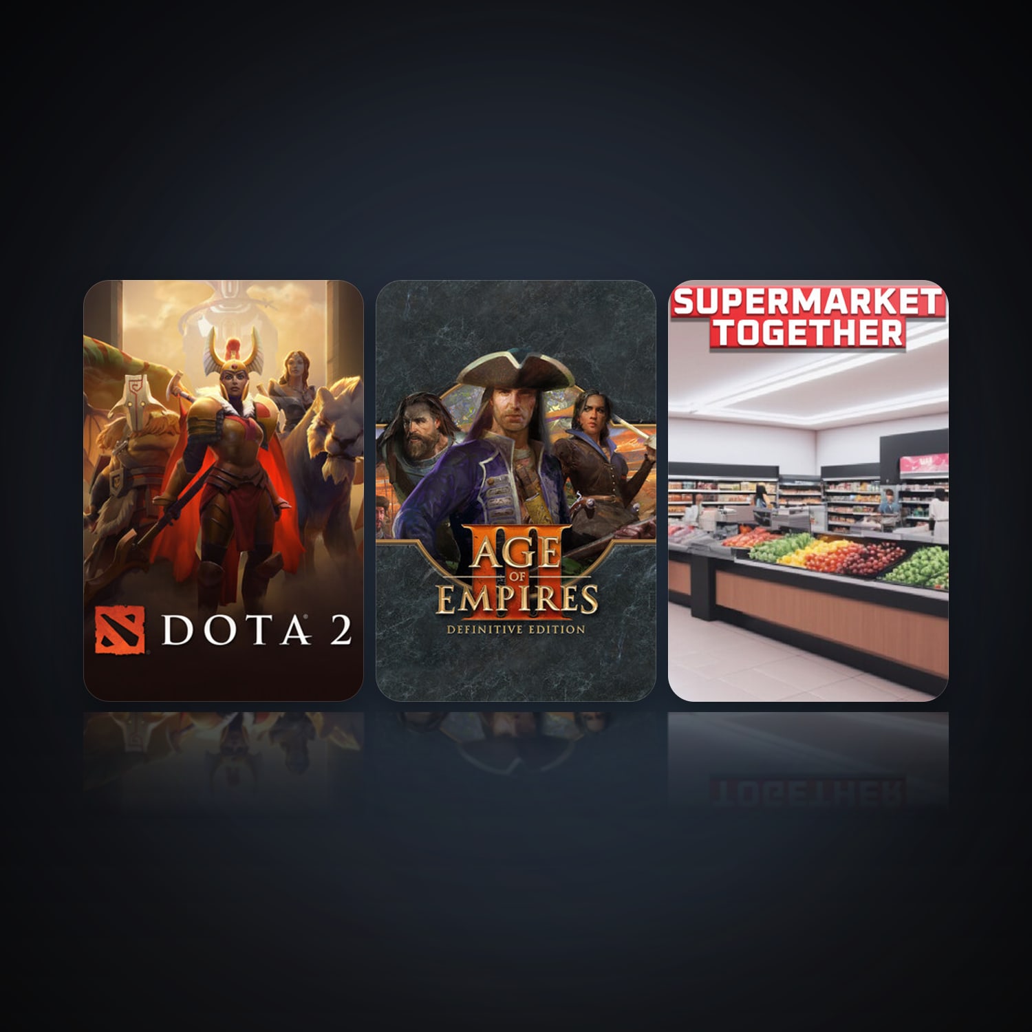 Dota 2 & Age of Empires III: Definitive Edition | Clean — HabibiAccounts