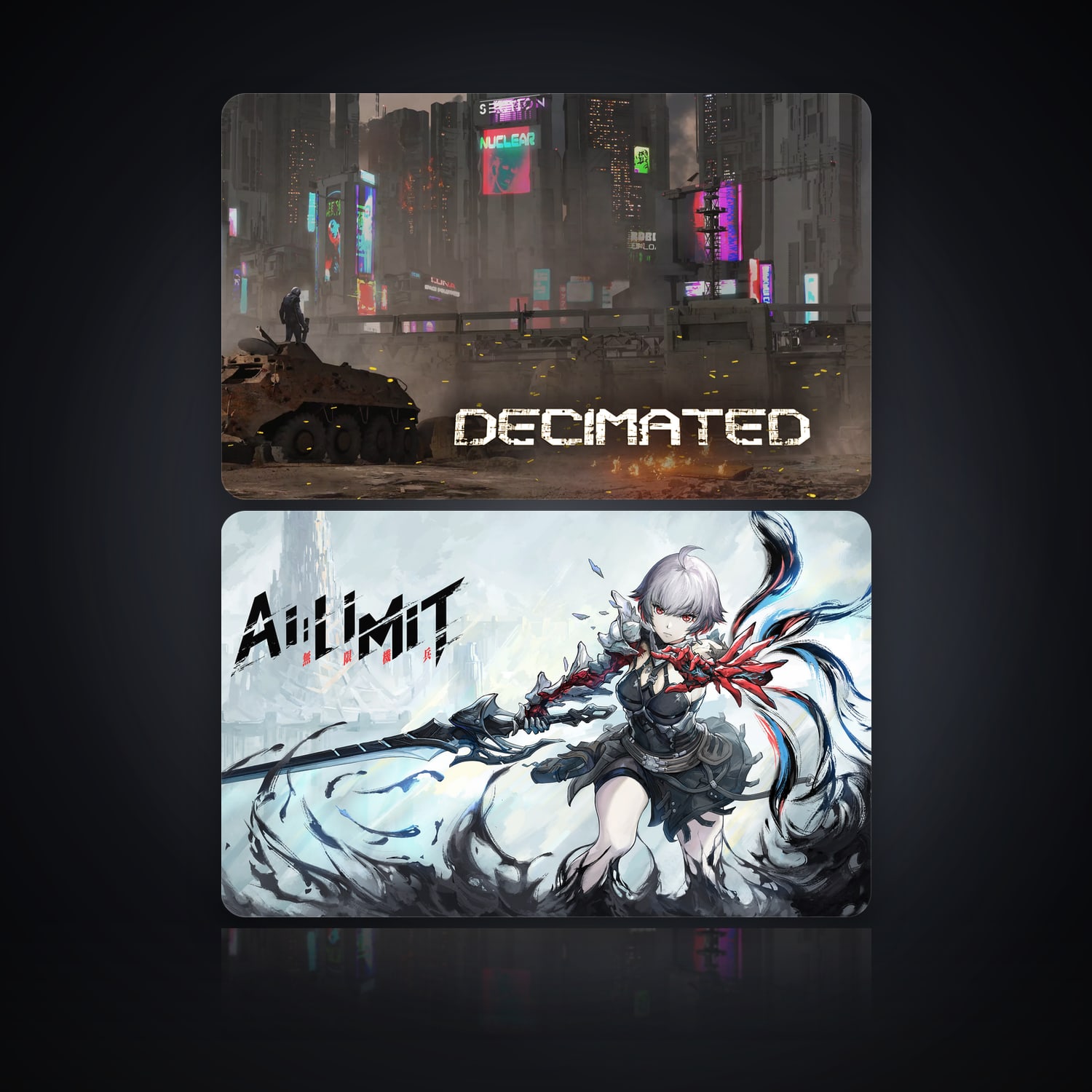 Decimated & AI LIMIT Demo | 2 Games — HabibiAccounts