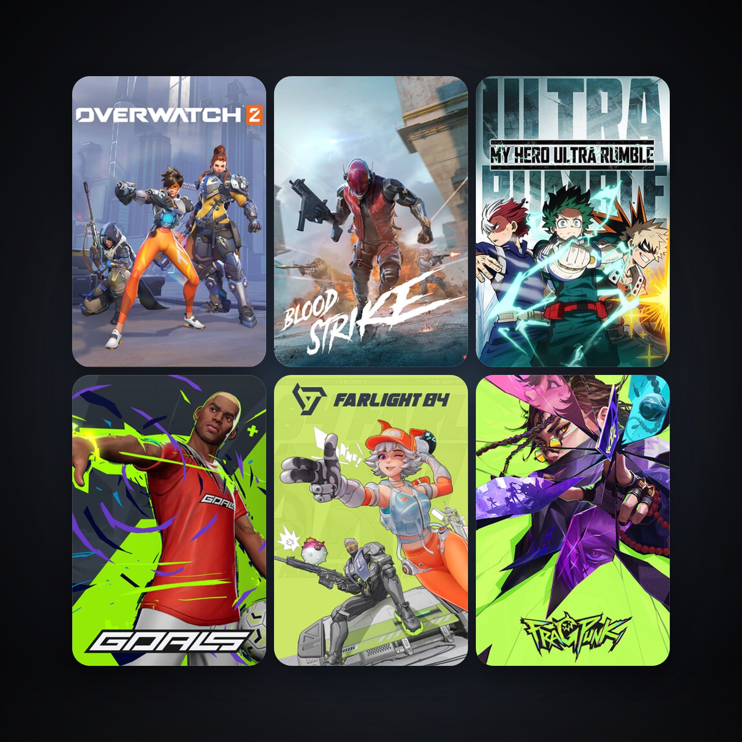 MY HERO ULTRA RUMBLE + Farlight 84, 12 games, clean — HabibiAccounts