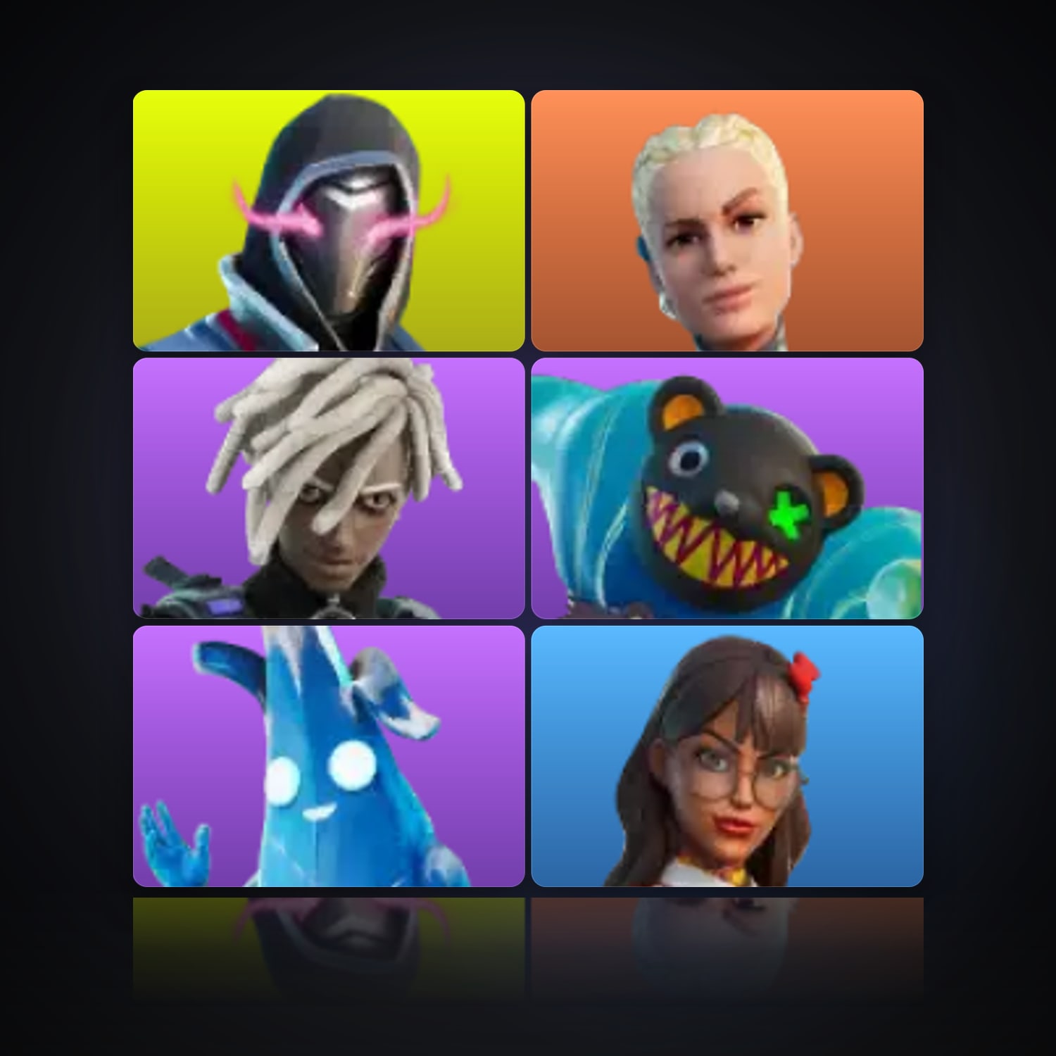 Fortnite | 6 Skins | 650 V-Bucks | Level 700 | 96 Wins — HabibiAccounts