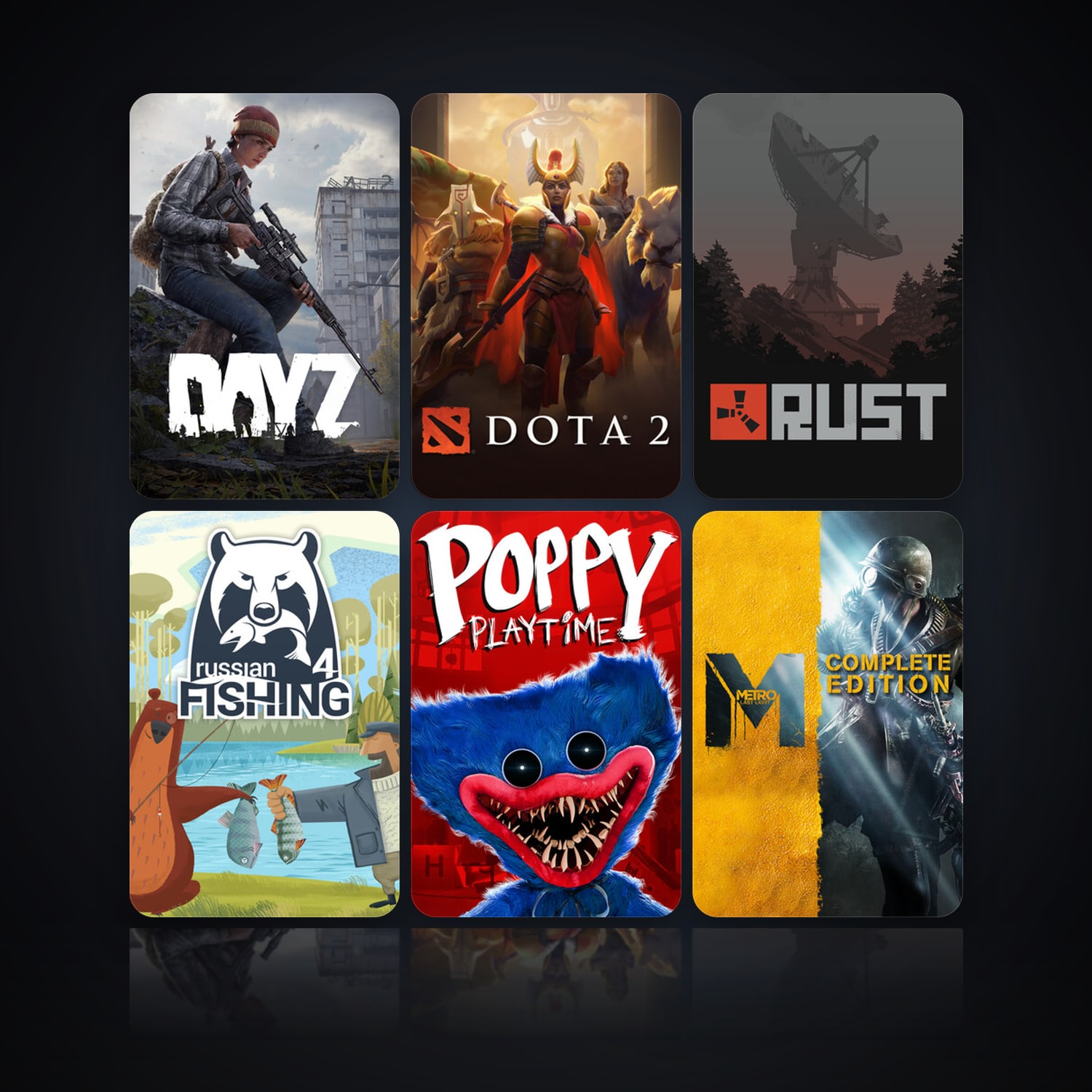 DayZ & Dota 2 | 12 Games | Has VAC — HabibiAccounts
