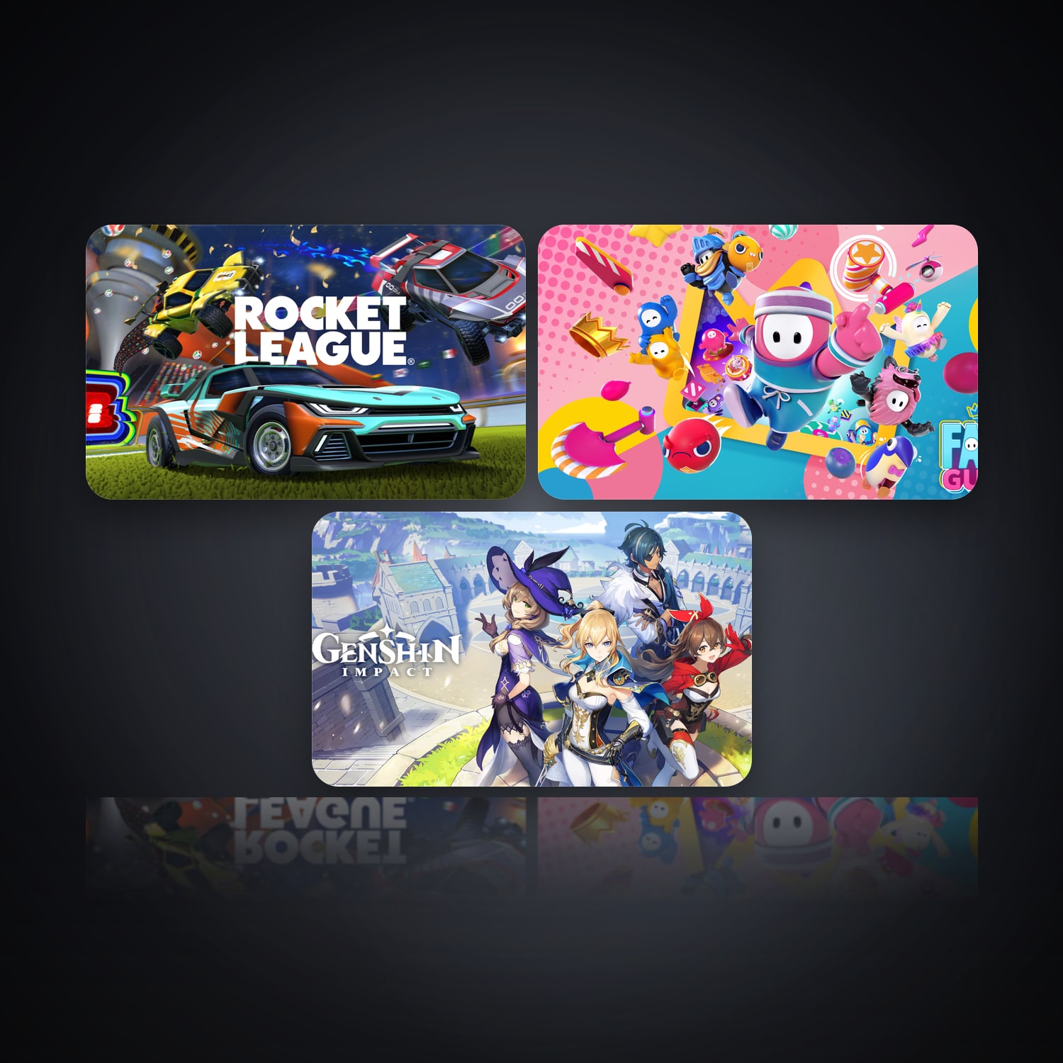 Rocket League & Fall Guys | 3 Games — HabibiAccounts