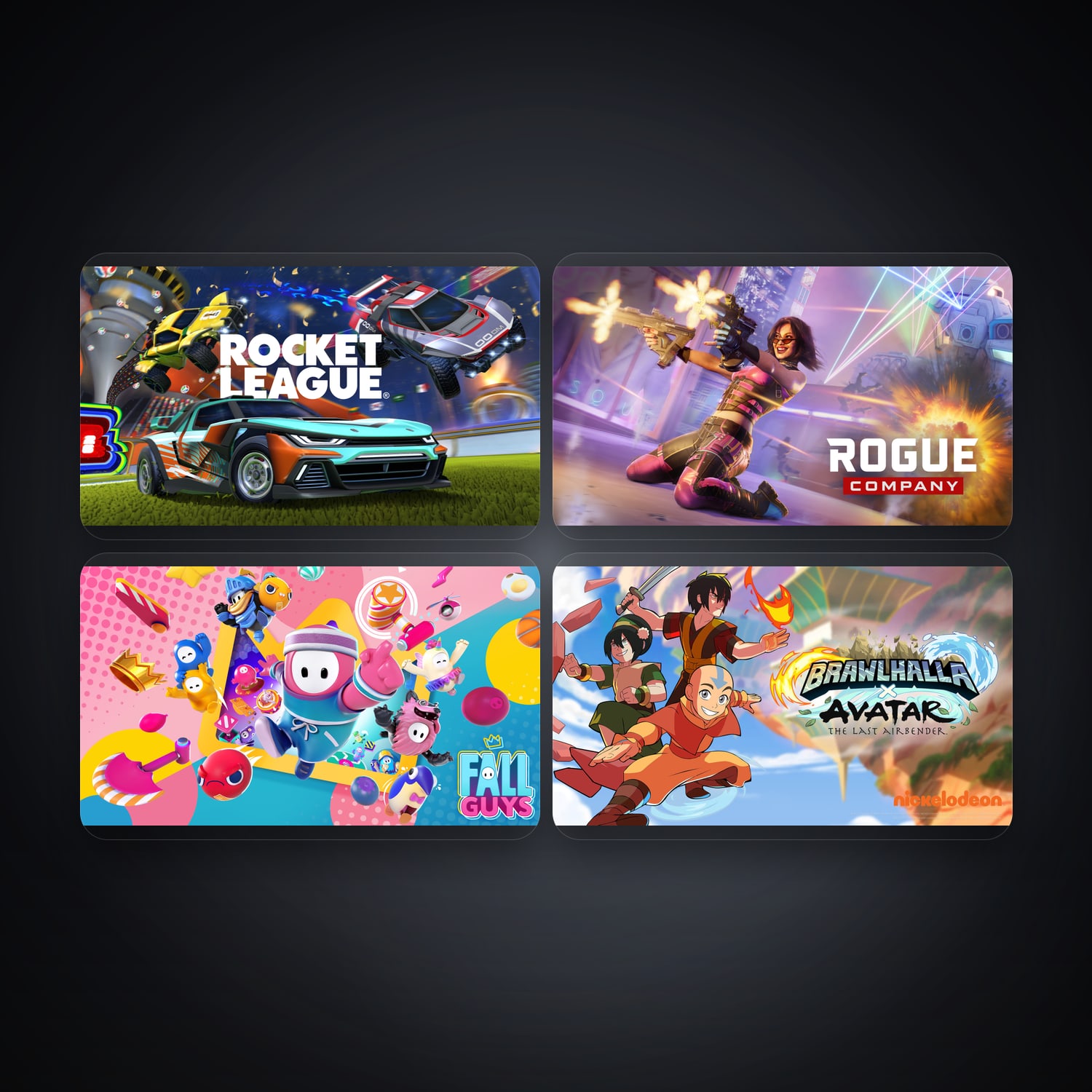 Epic Rocket League + Rogue Company — IN — 5 games — HabibiAccounts